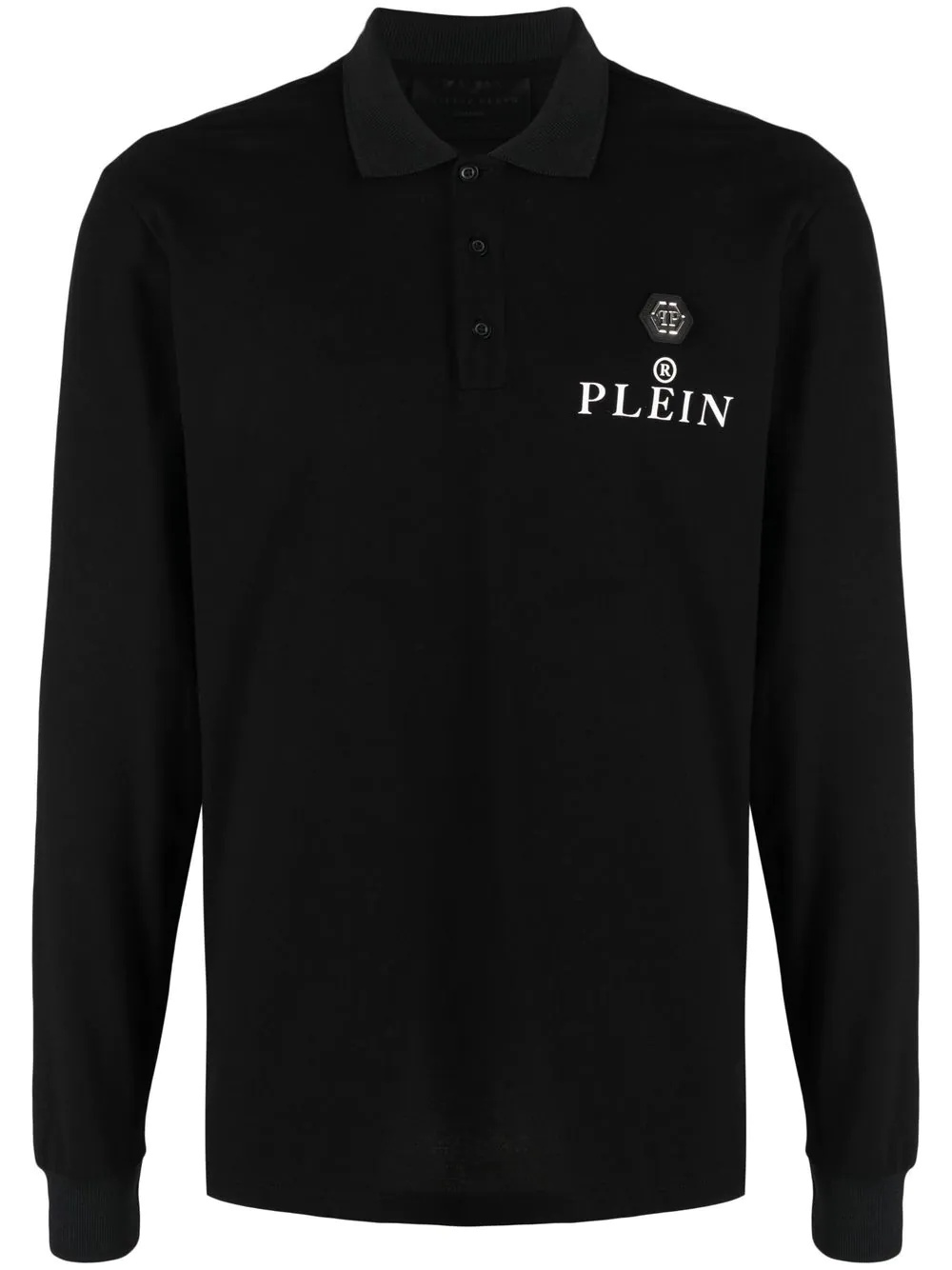 long sleeve polo shirt - 1