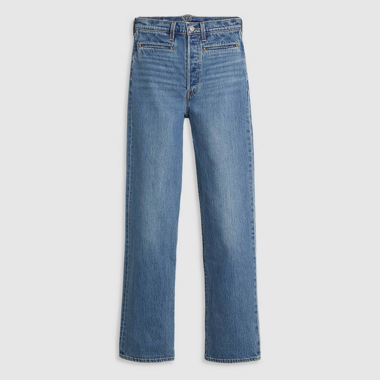 RIBCAGE WIDE LEG BRAIDED WOMEN'S JEANS - 1