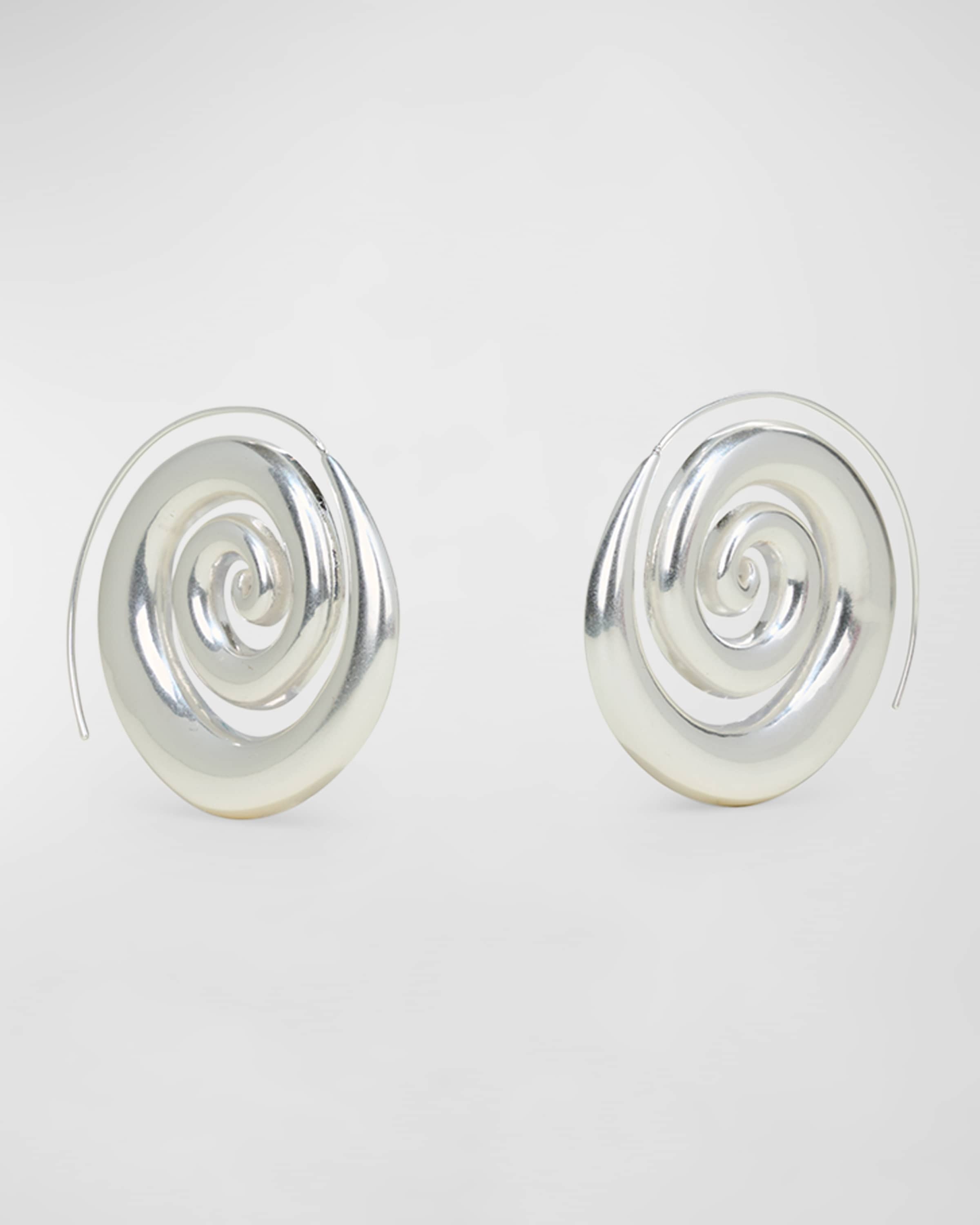 Cassia Spiral Earrings - 1