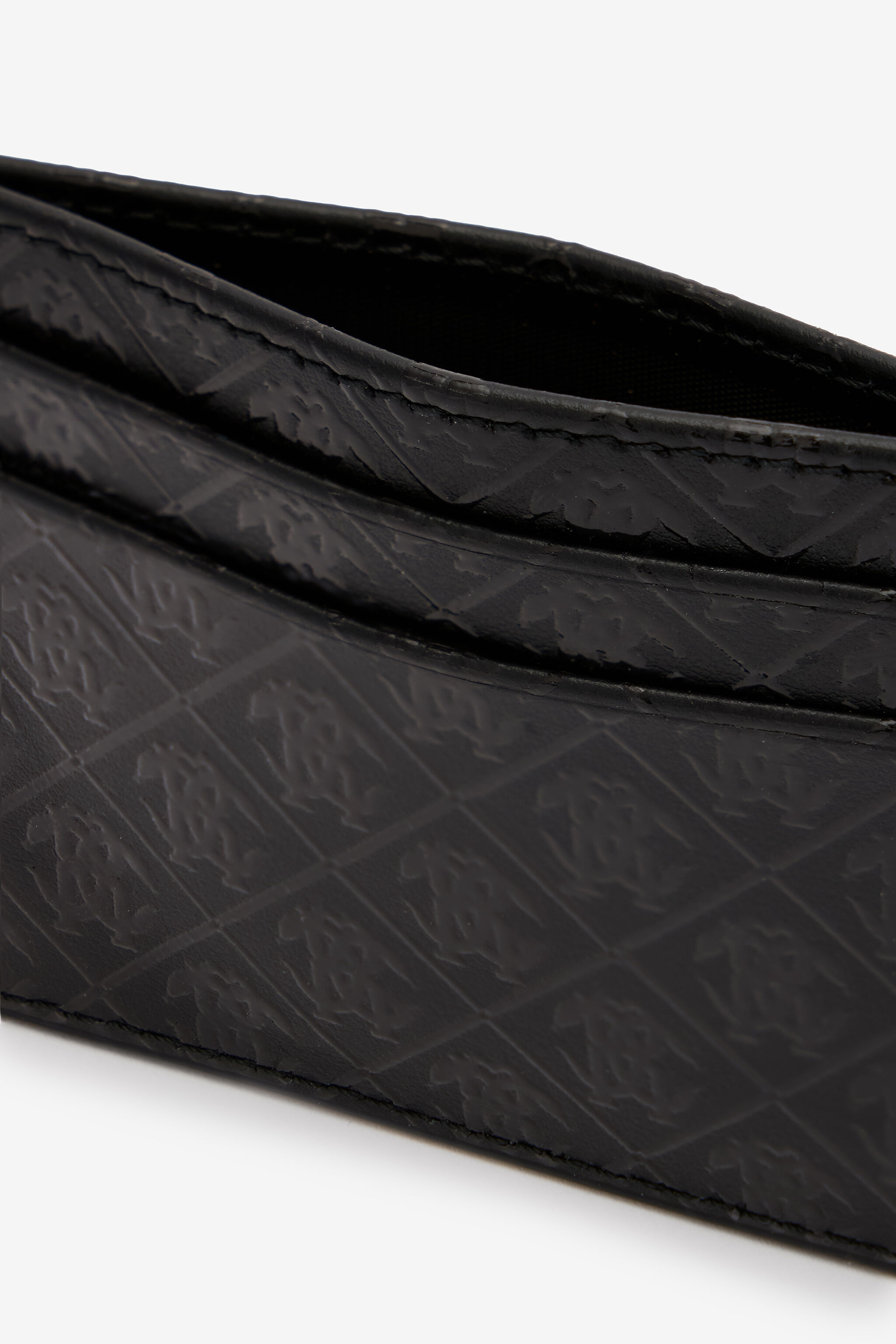 Card Holder With All-Over Mirror Snake Monogram - 6