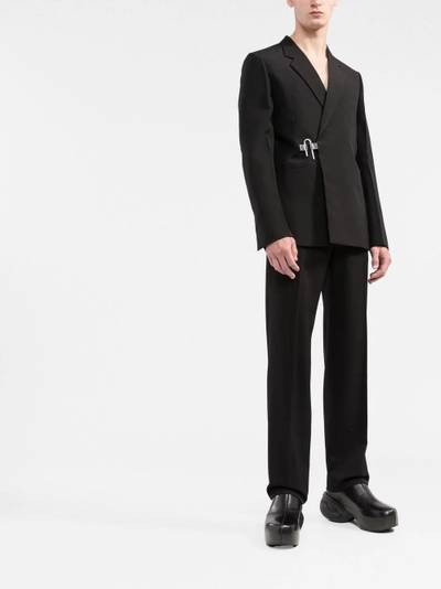 Givenchy U-lock slim-fit blazer outlook