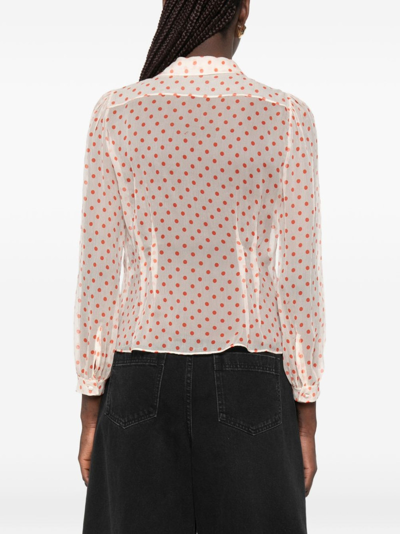 polka-dot sheer top 4