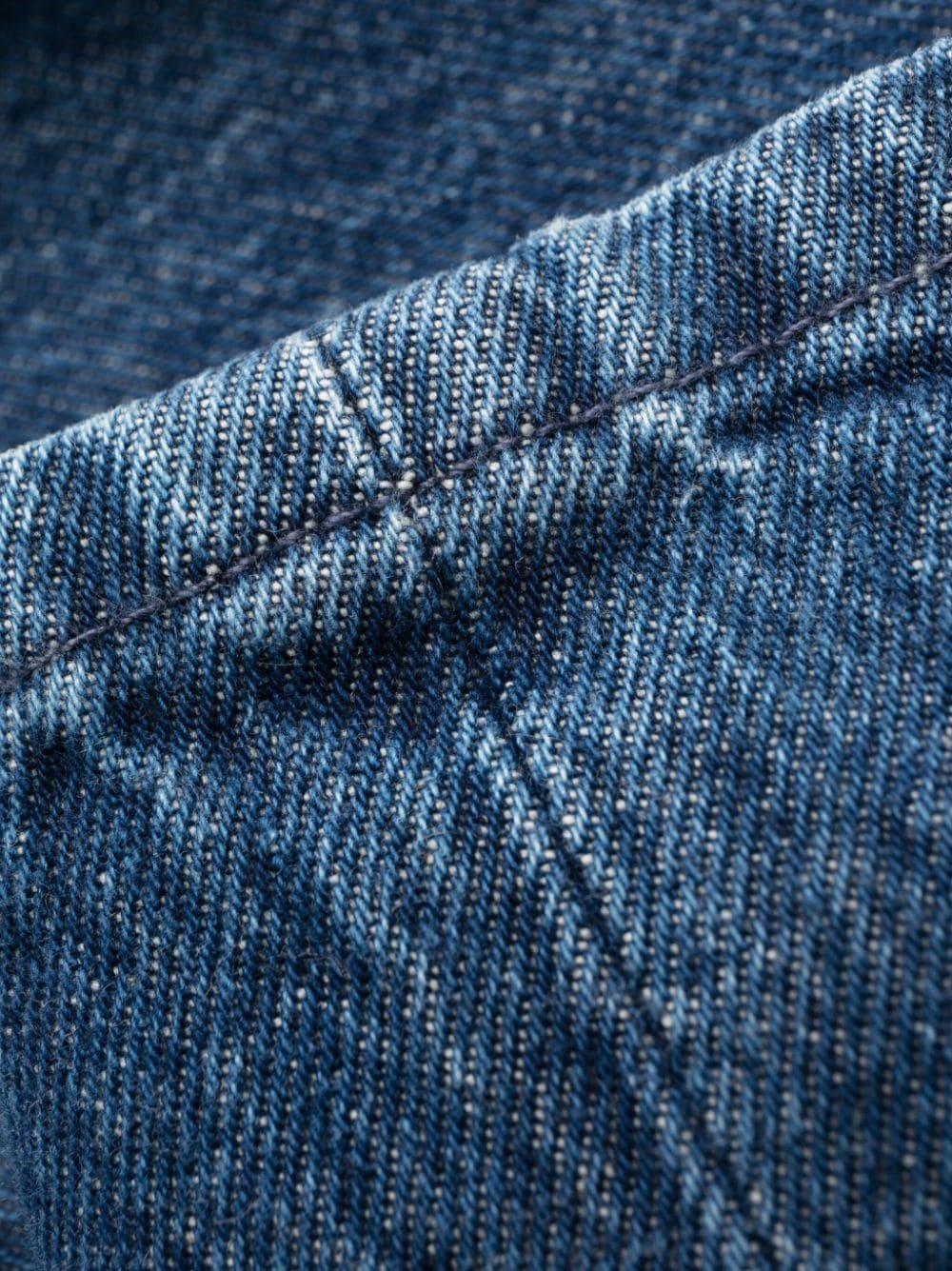 straight-leg mid-rise jeans - 7