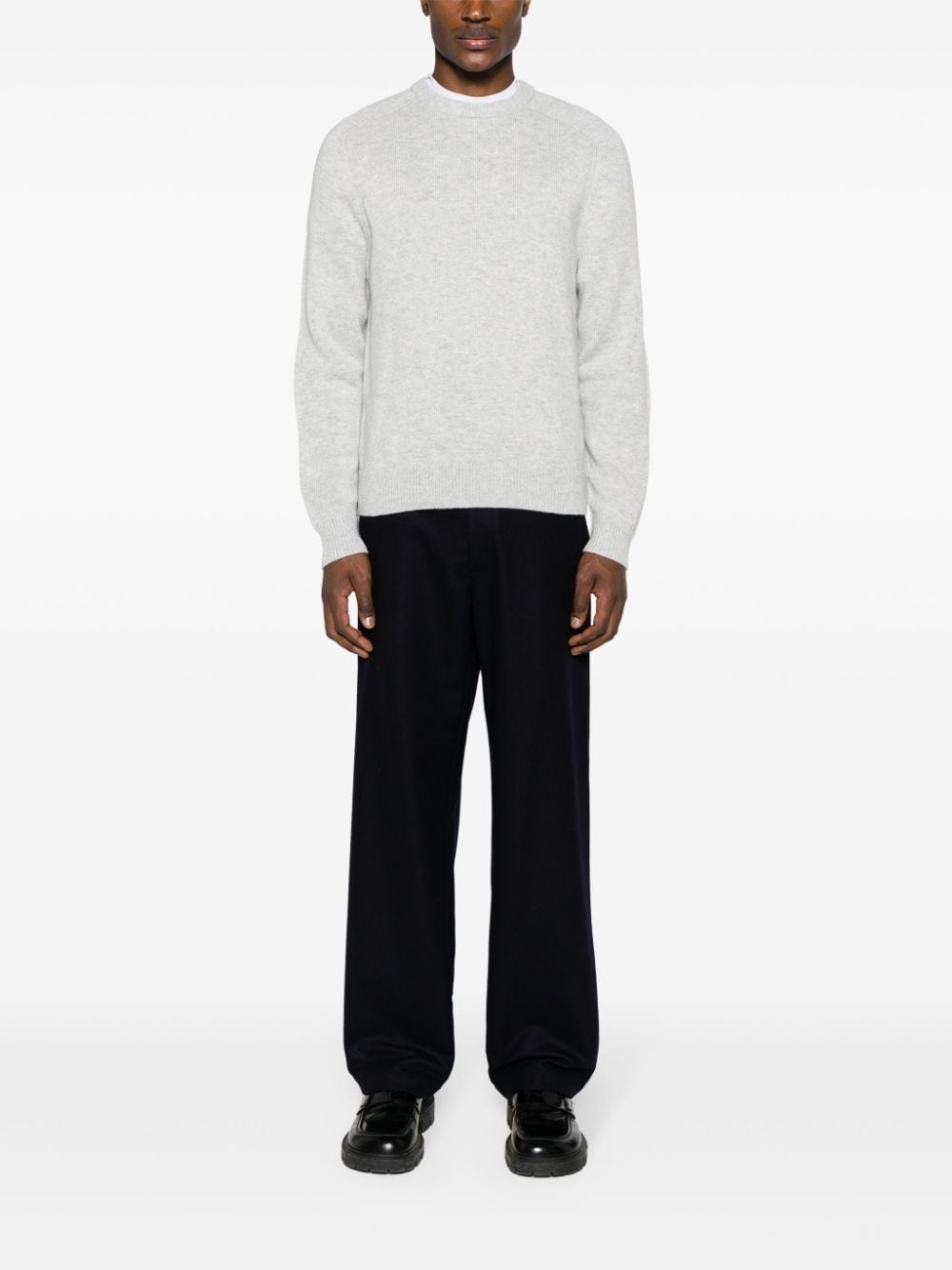 Morlan ribbed wool blend jumper - 2