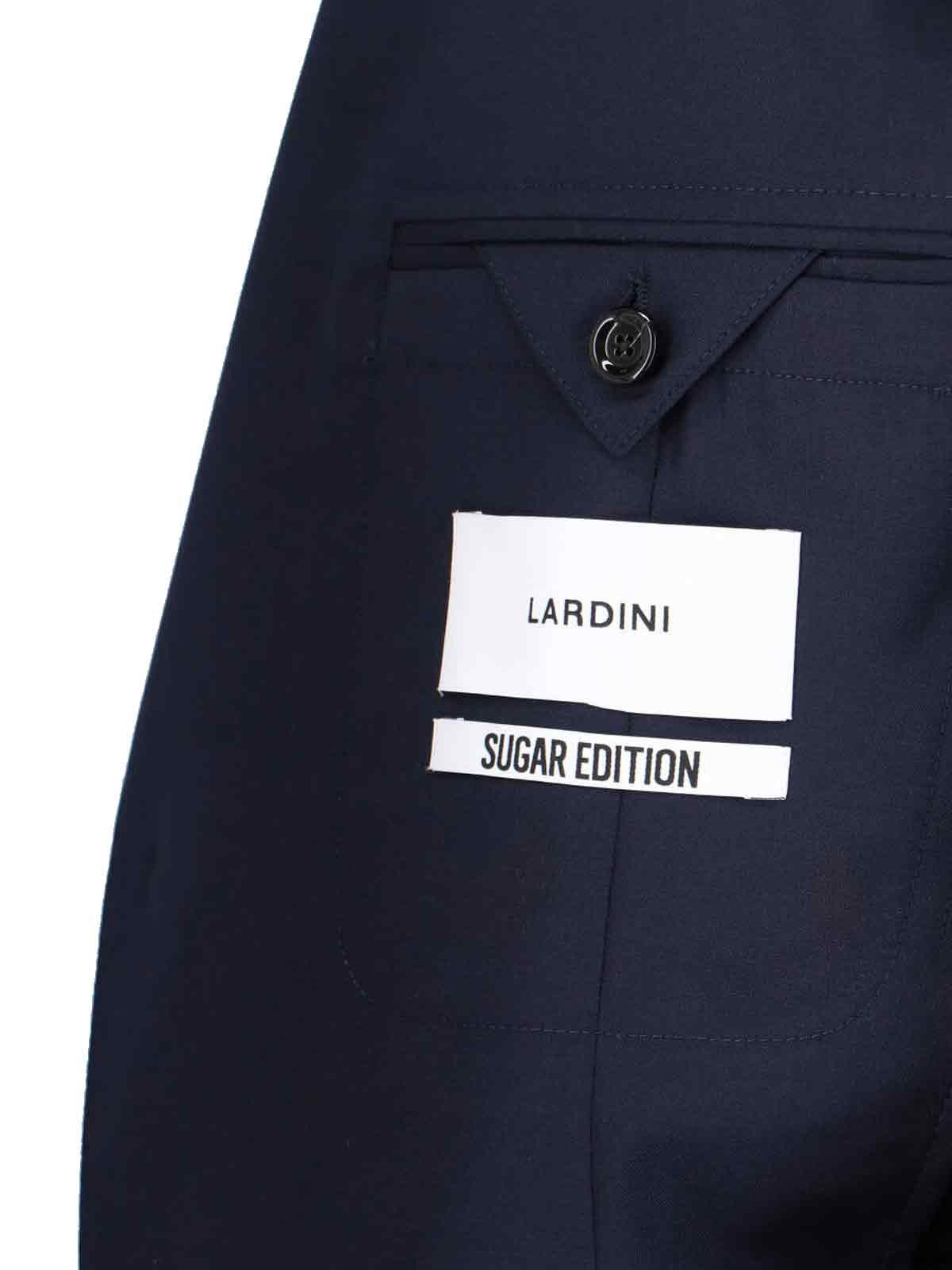SINGLE-BREASTED VIRGIN WOOL SUIT - 4