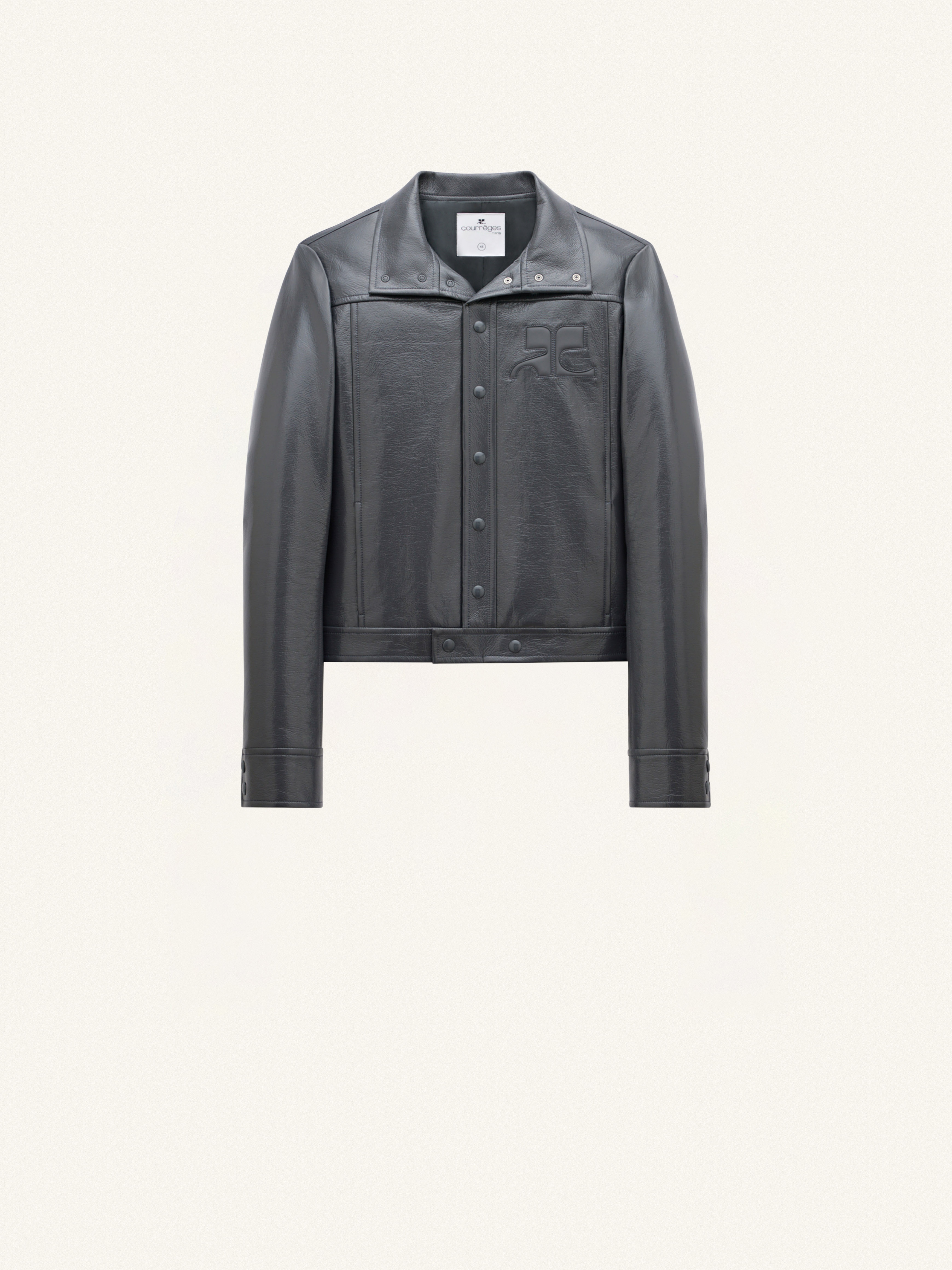 BLOUSON ICONIQUE EN VINYLE - 1