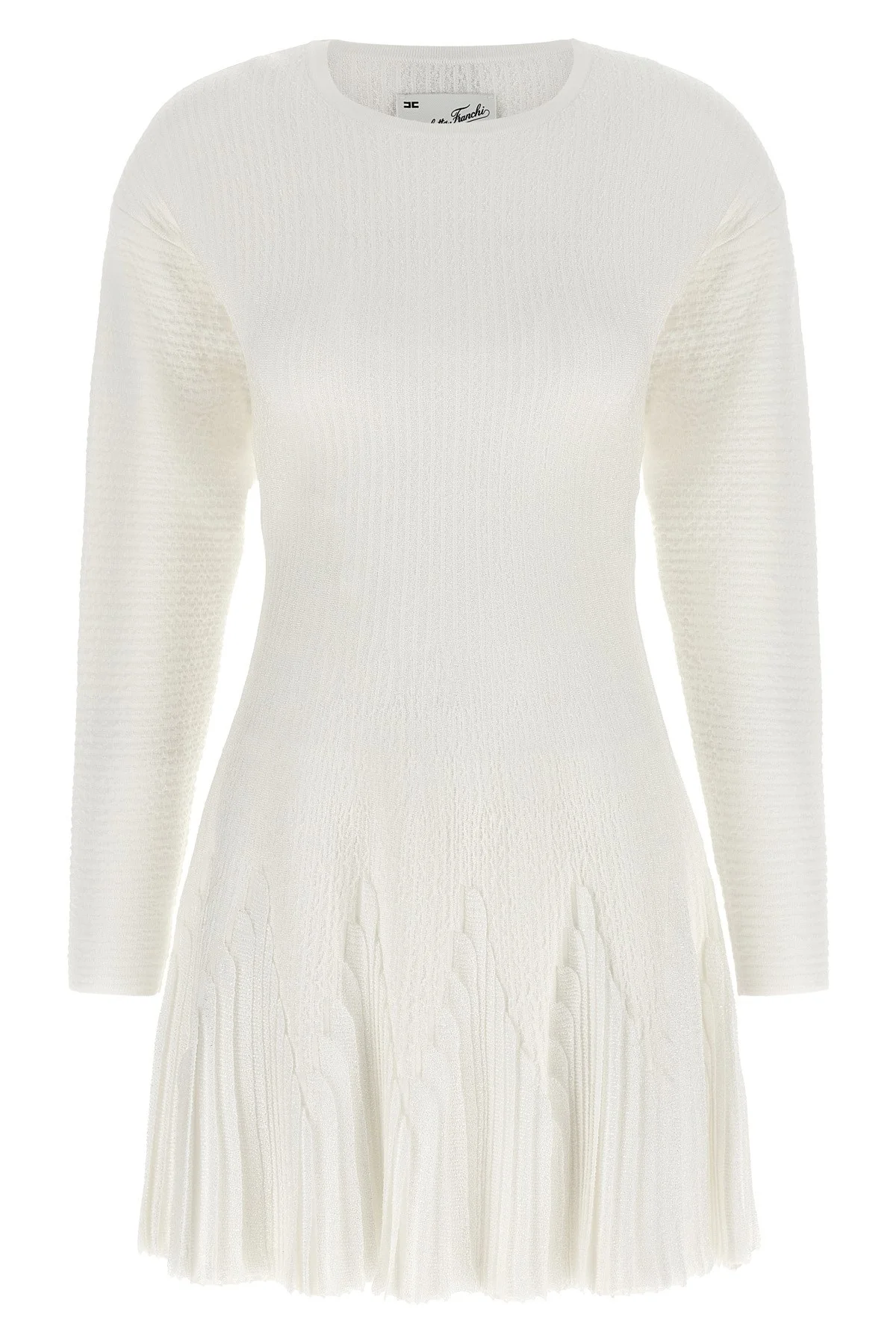 Knitted Pleated Dress - 1