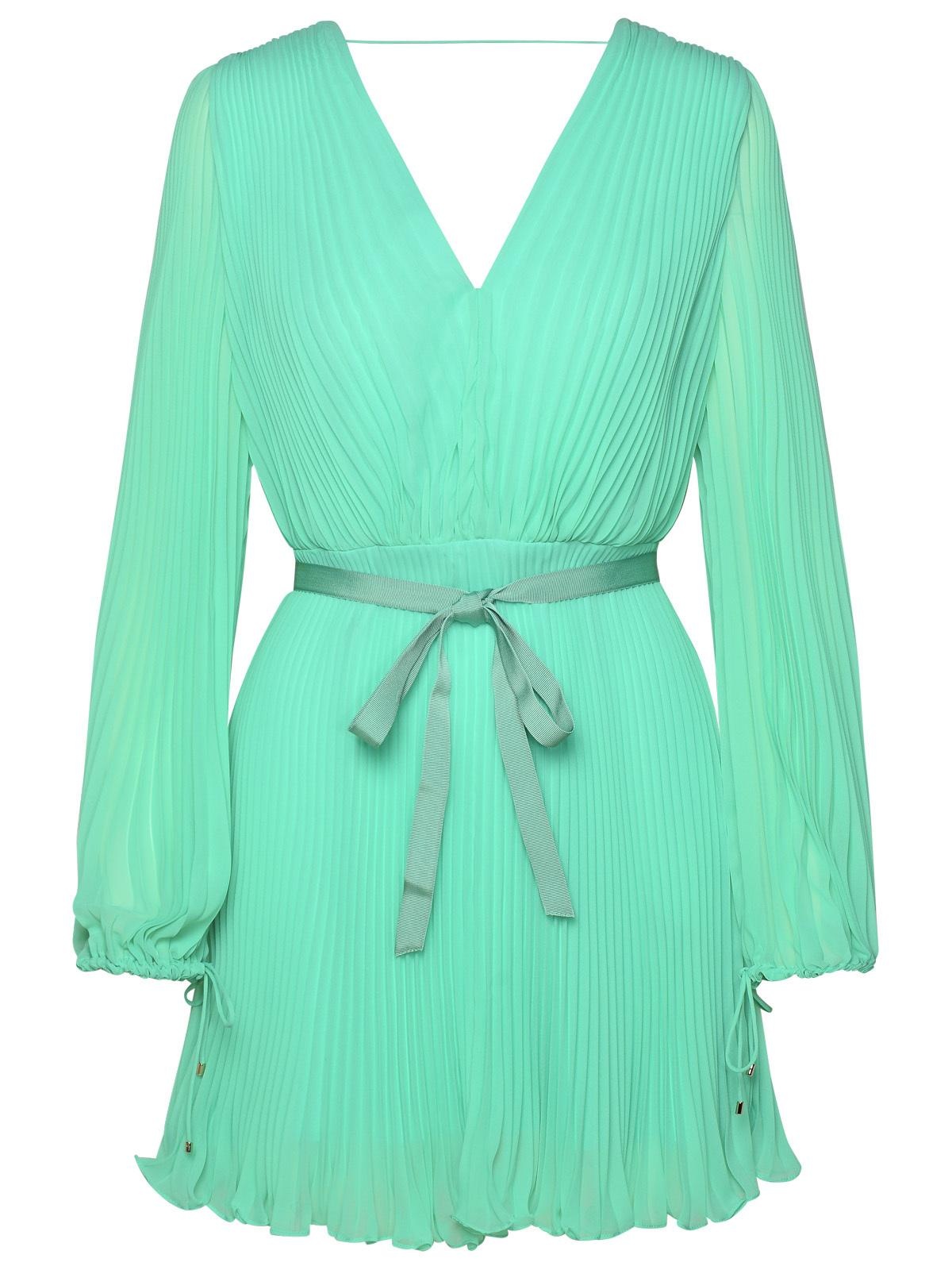 Max Mara 'Visita' Green Polyester Dress Women - 1
