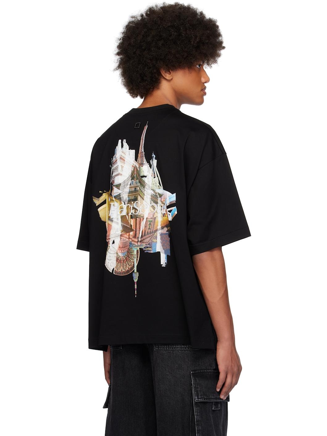 Black City Graphic T-shirt - 3
