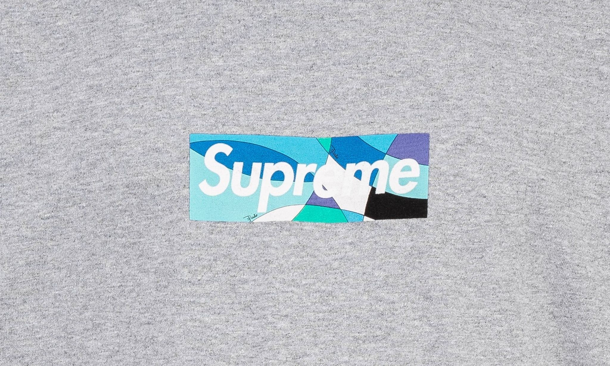 Emilio Pucci Box Logo Tee - spring summer 2021 - Supreme