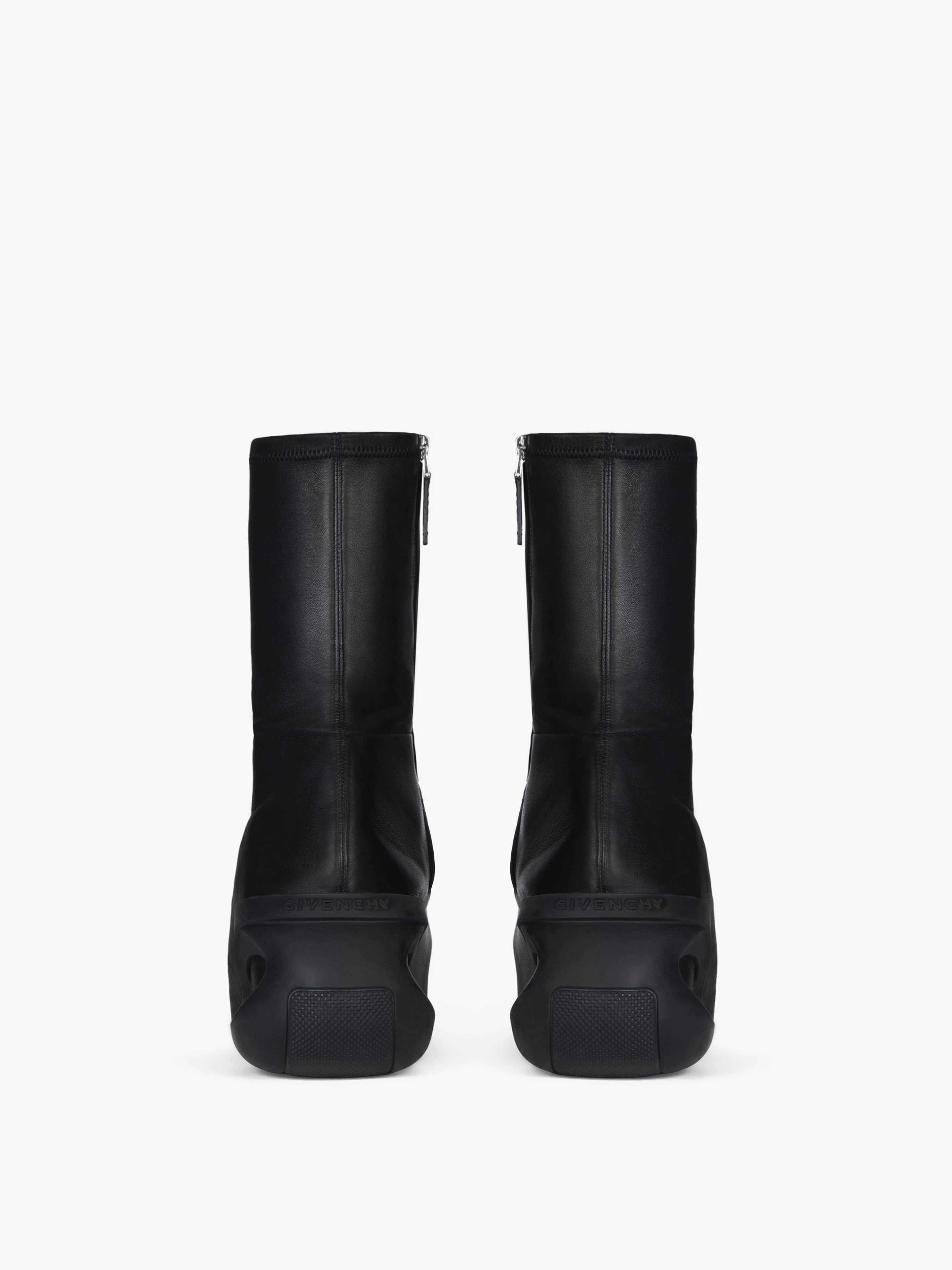 G CLOG BOOTS IN LEATHER - 5