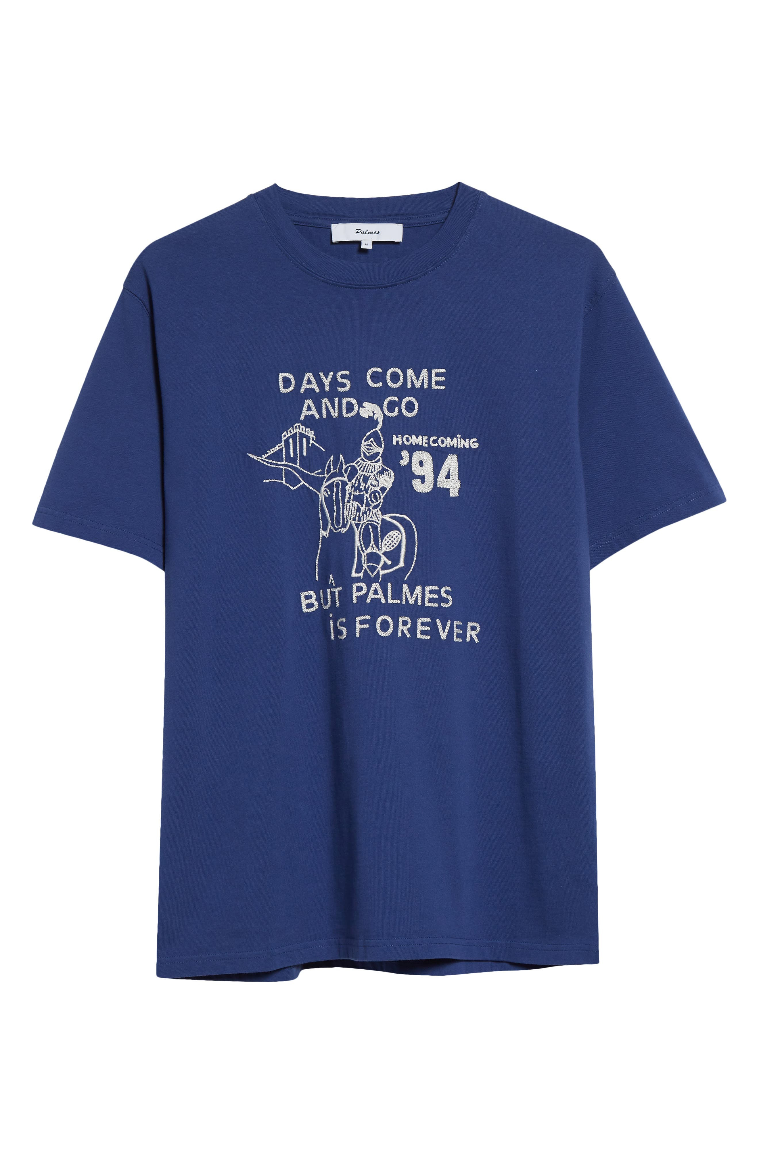PALMES Forever Embroidered T-Shirt in Blue at Nordstrom - 5