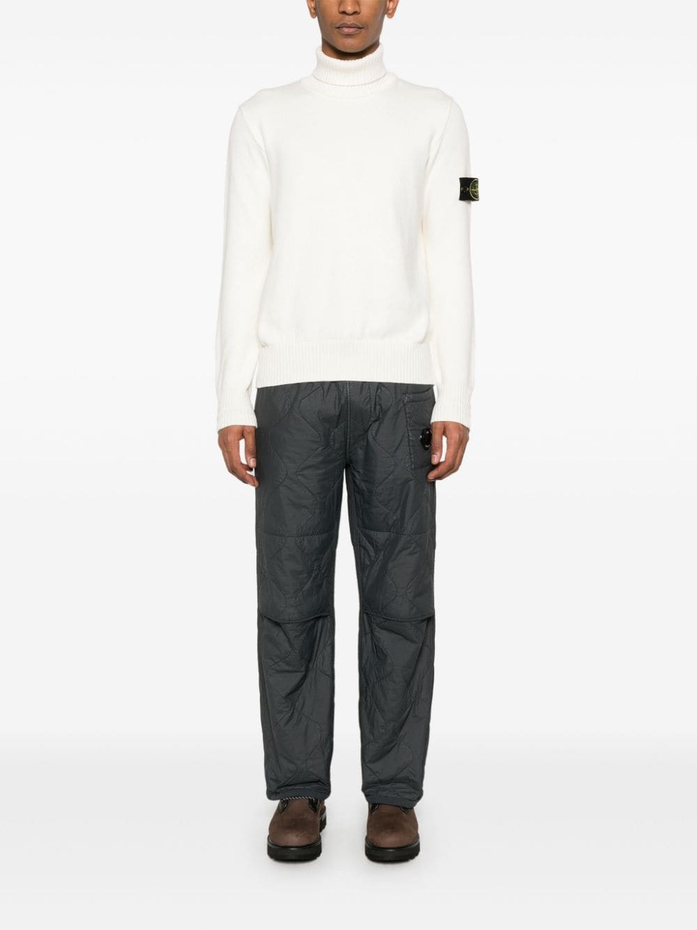 Compass-badge sweater - 2