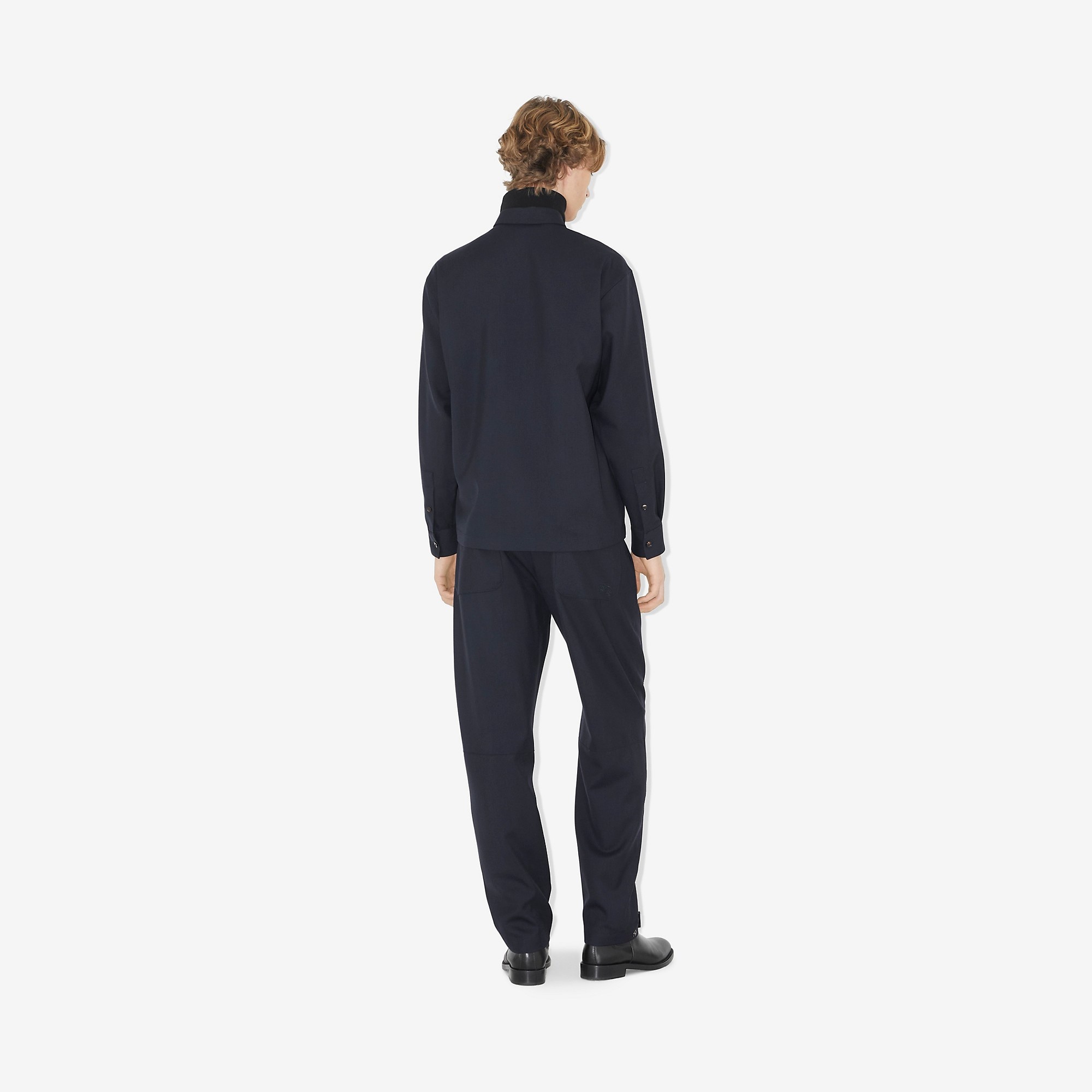EKD Wool Zip-front Shirt - 4