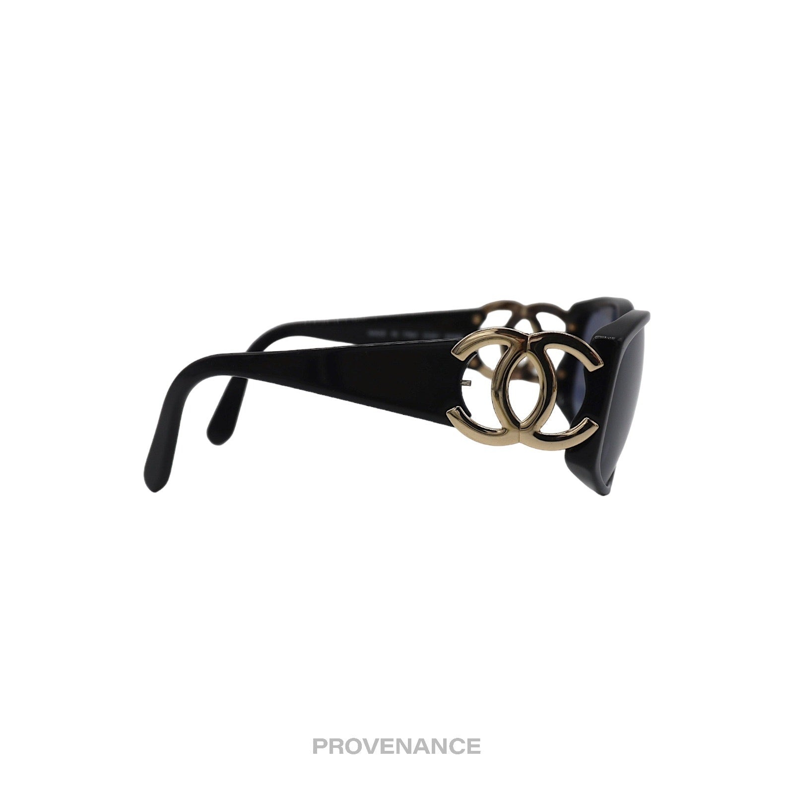 Other Designers Chanel - Chanel CC Logo Sunglasses - Black  display picture 1