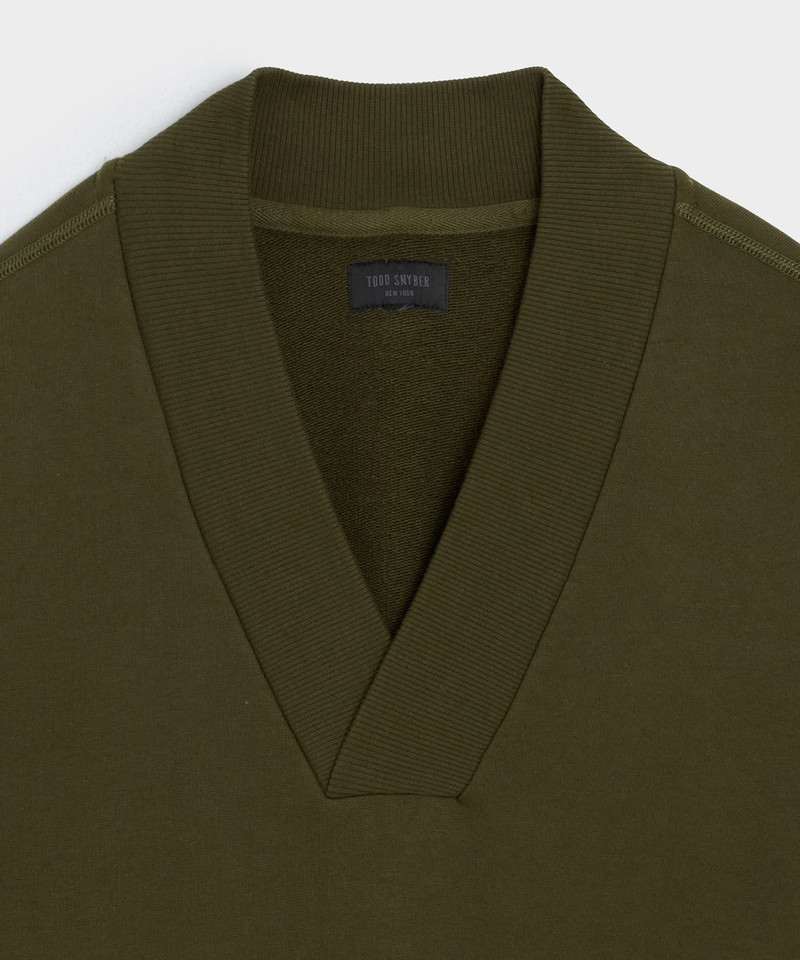 Soho V-Neck Sweatshirt 6