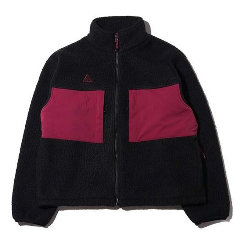 Nike Lab ACG Fleece Jacket 'Black Villain Red' CT2950-010 - 1
