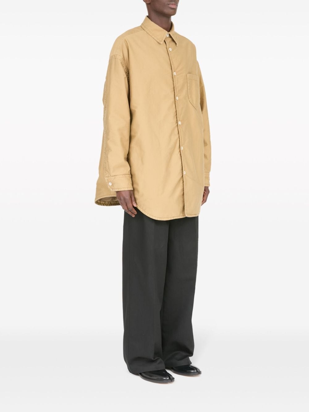 oversized design lightweight shirt - 3