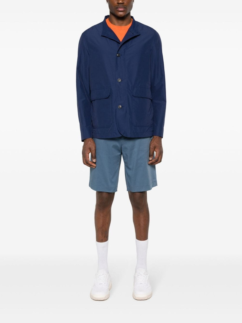 ZEGNA textured shirt jacket outlook