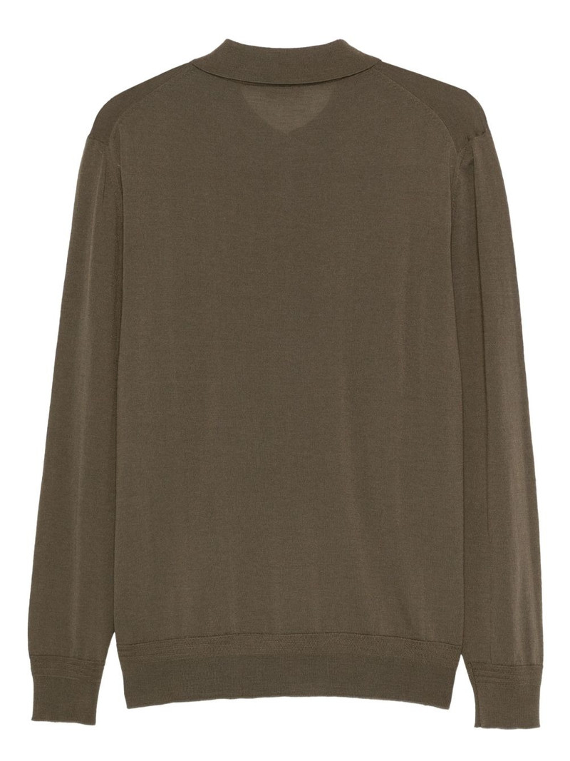 BARENA long-sleeve polo shirt outlook