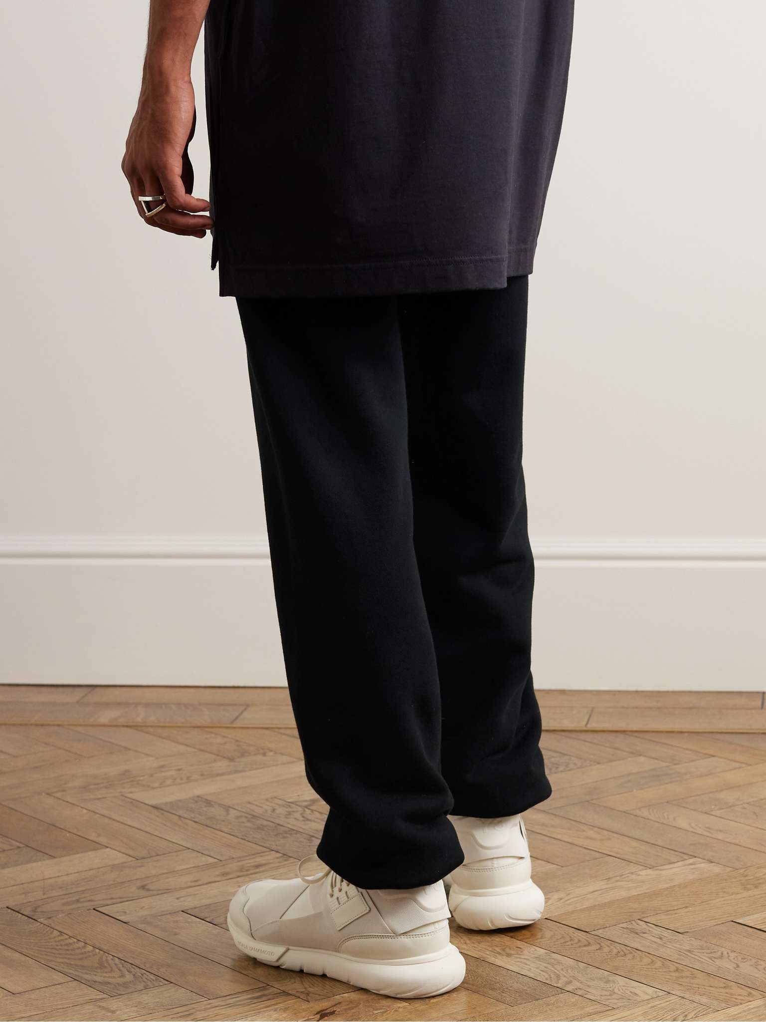 Tapered Printed Cotton-Jersey Sweatpants - 4