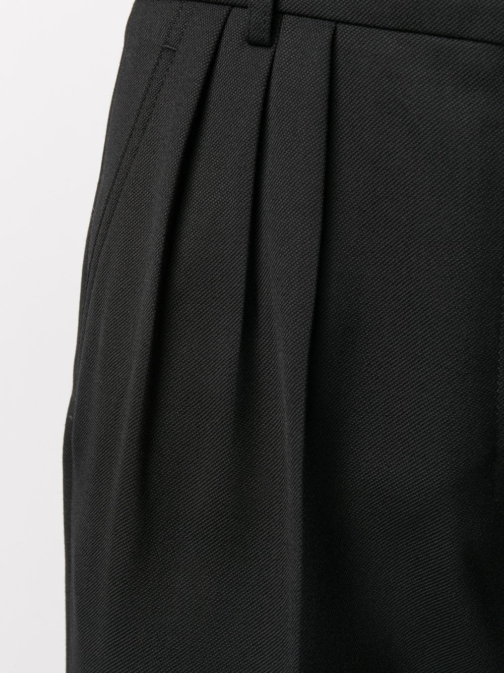 pleated tapered trousers - 5