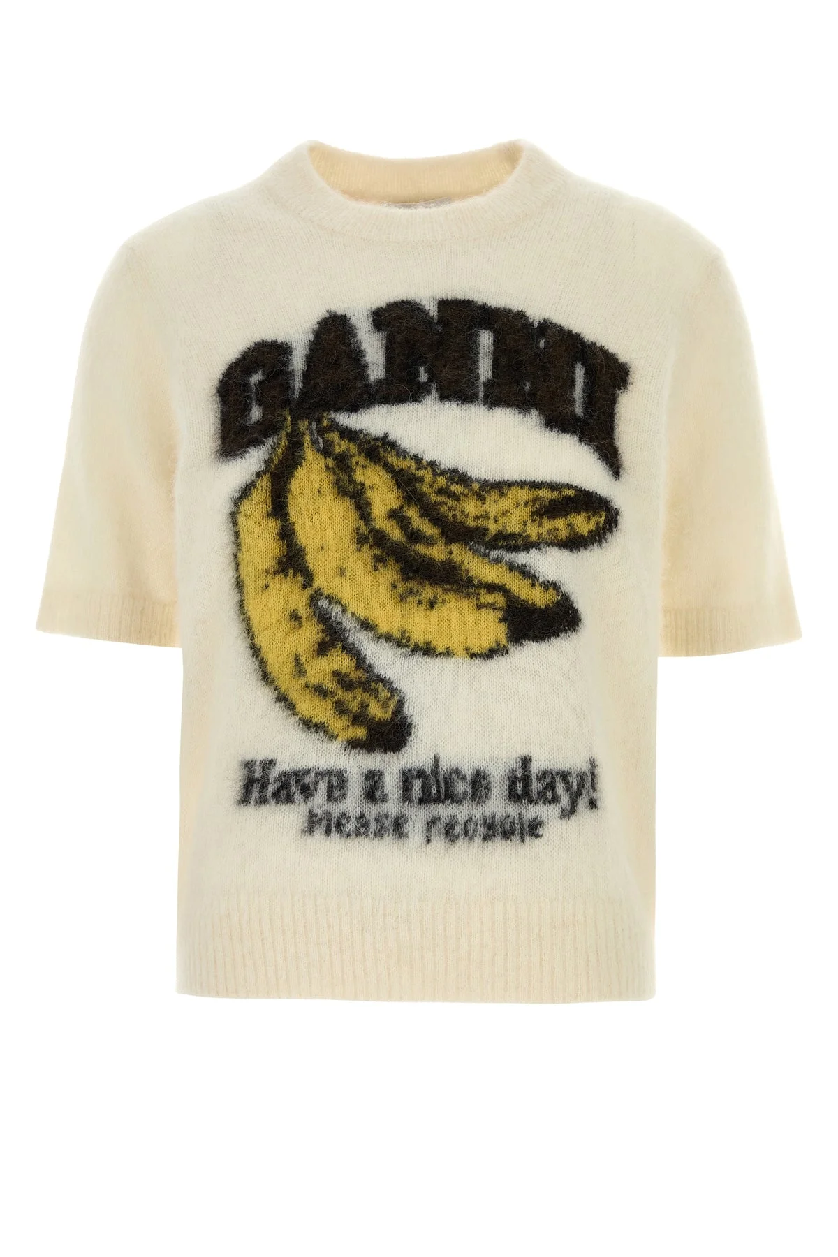 Ivory alpaca blend sweater - 1