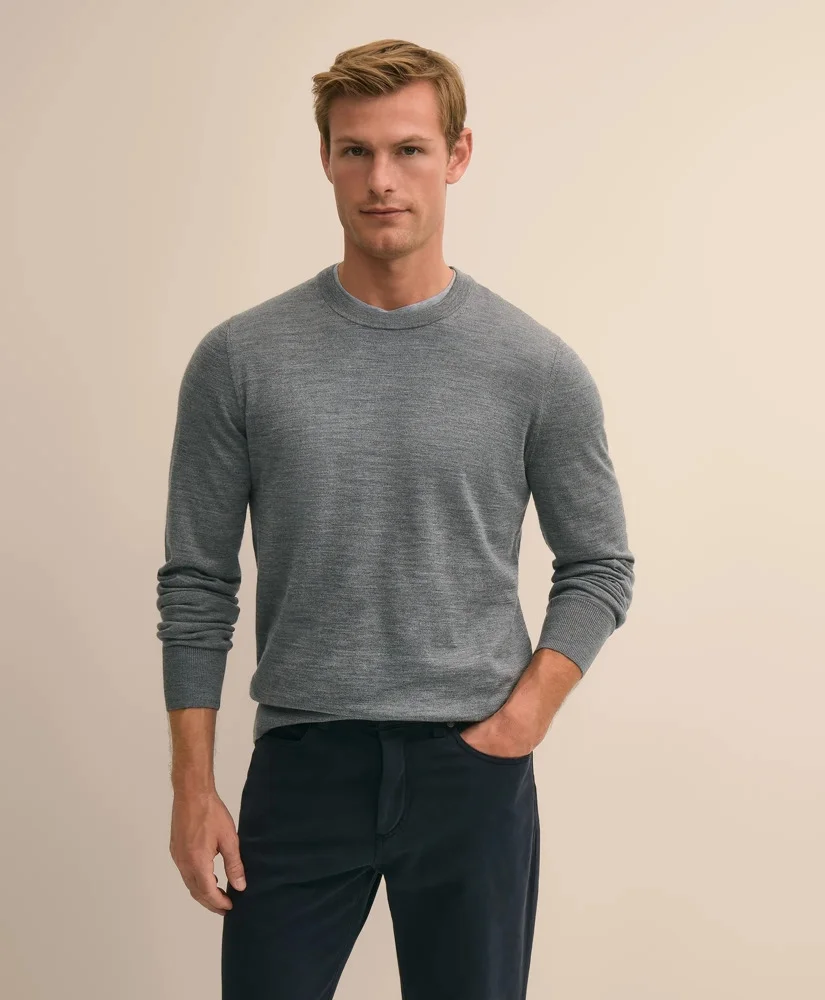 Ultimate Merino Wool Crewneck Sweater - 1