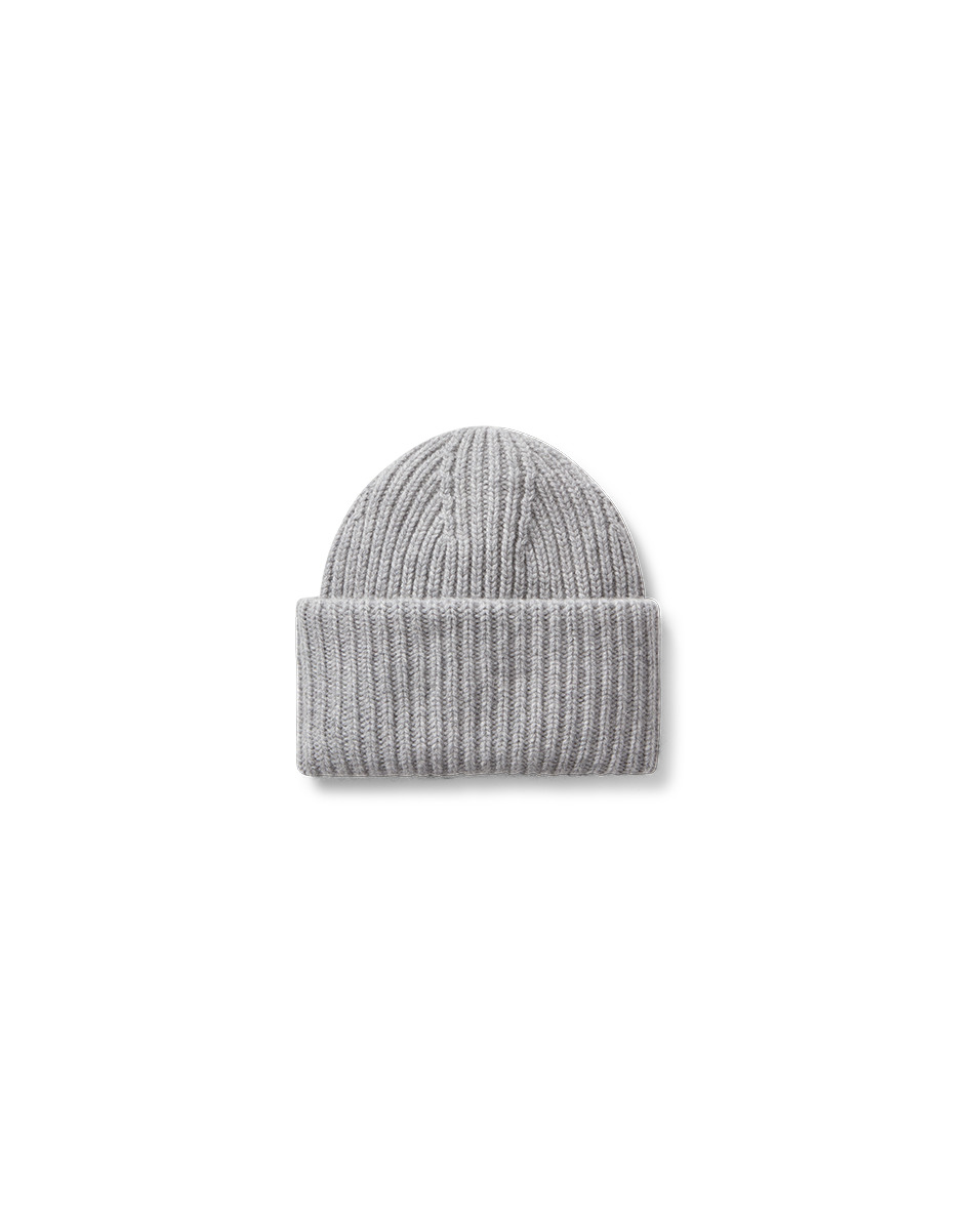 CASHMERE FOLDOVER BEANIE - 5