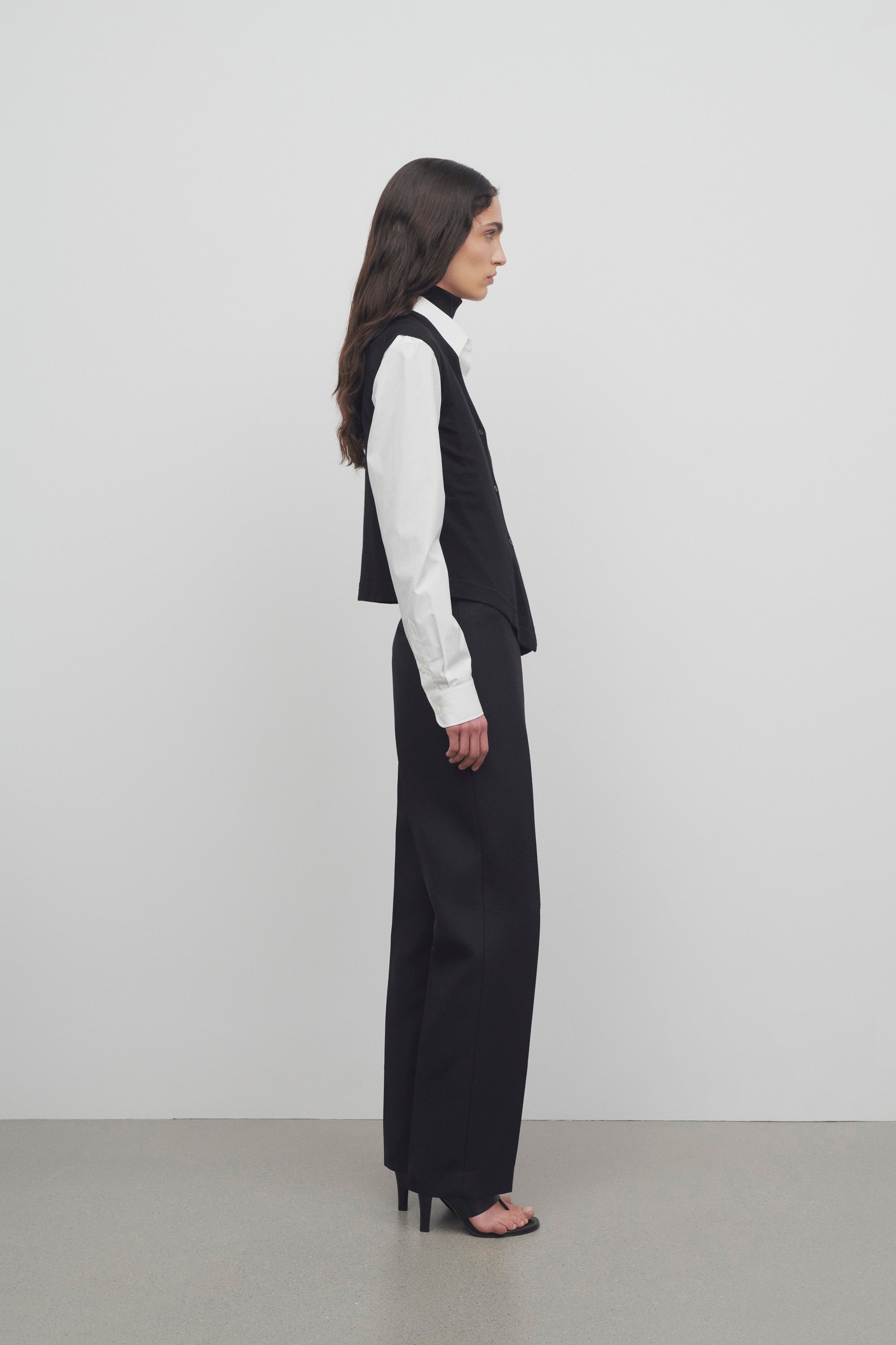 Vesco Pant in Virgin Wool - 4