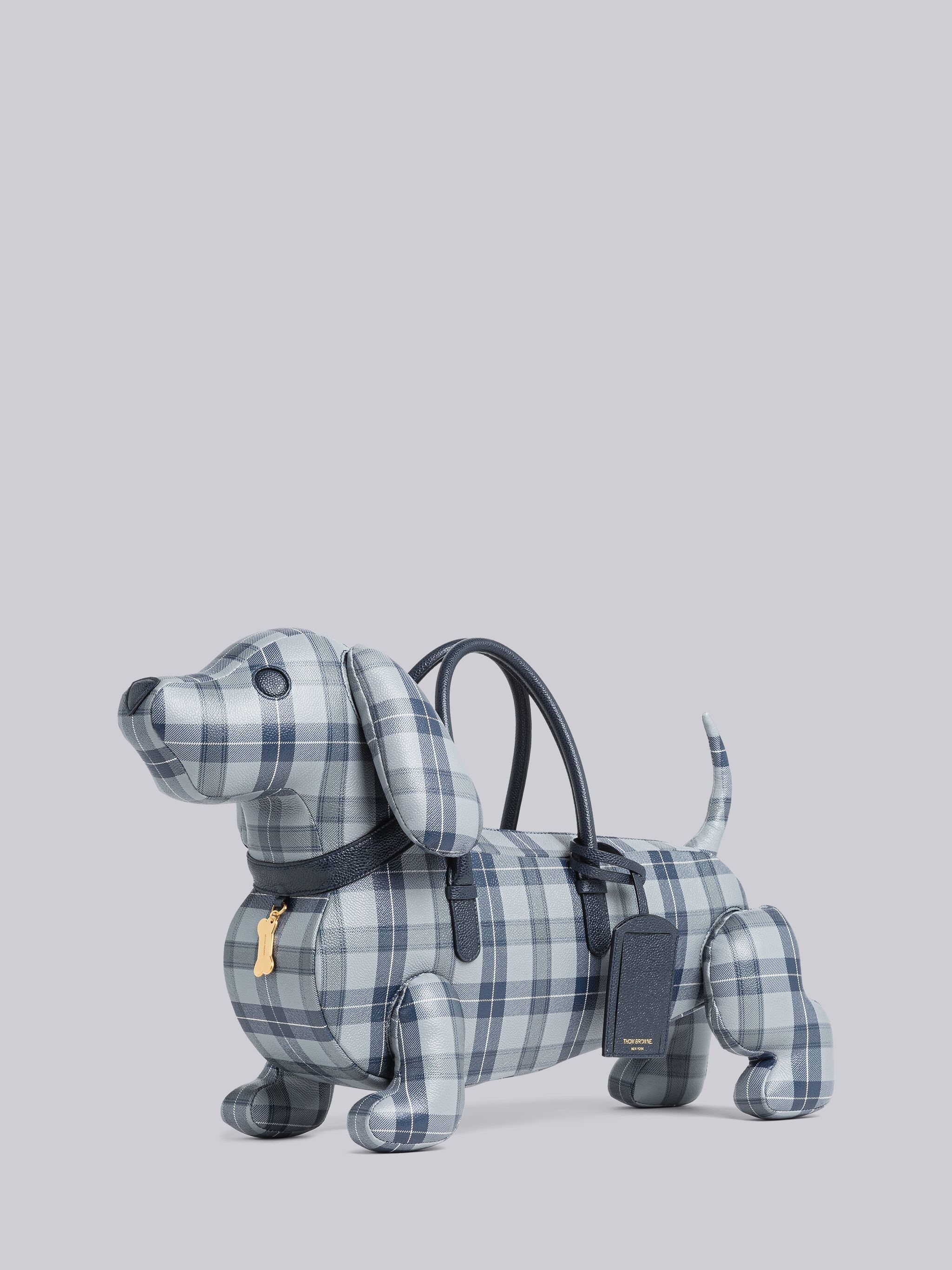 Tartan Pebble Grain Leather Hector Bag - 3