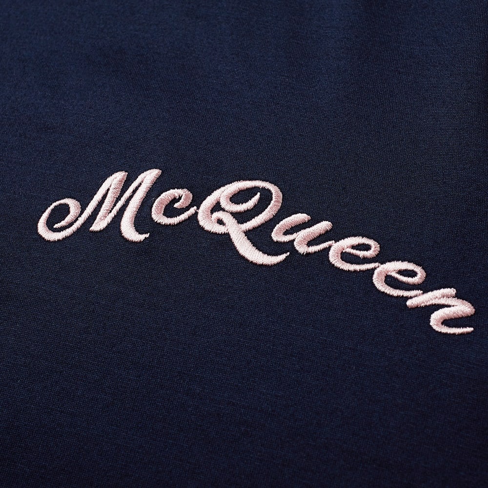 Alexander McQueen Chain Stitch Logo Tee - 2