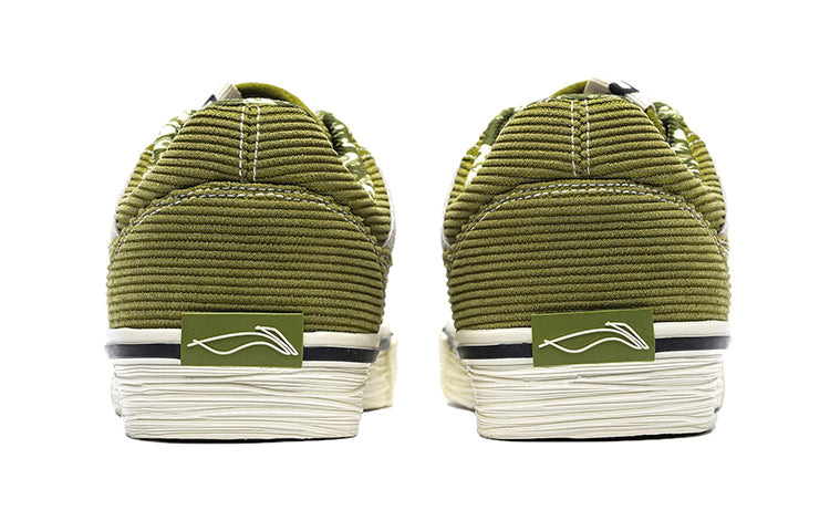 (WMNS) Li-Ning Skate Shoes x STEVEN HARINGTON 'Olive Green' AECR106-2 - 4