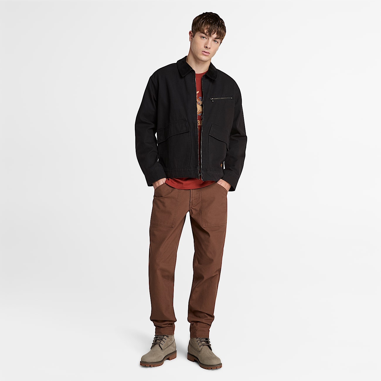 Men's Goffstown Washed Canvas Fatigue Pant - 3