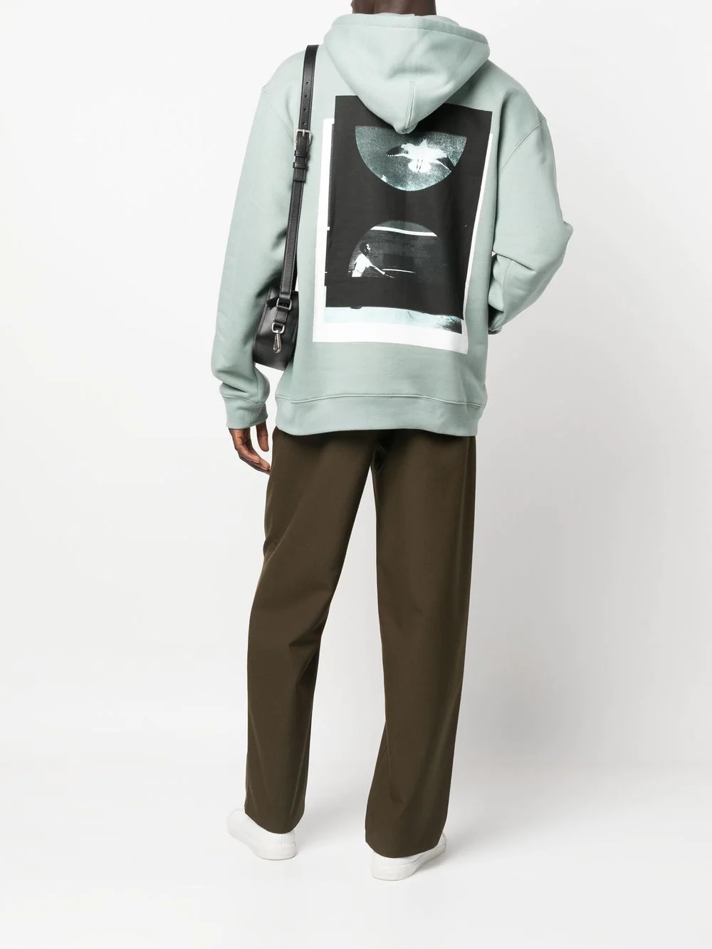 logo-print hoodie - 2