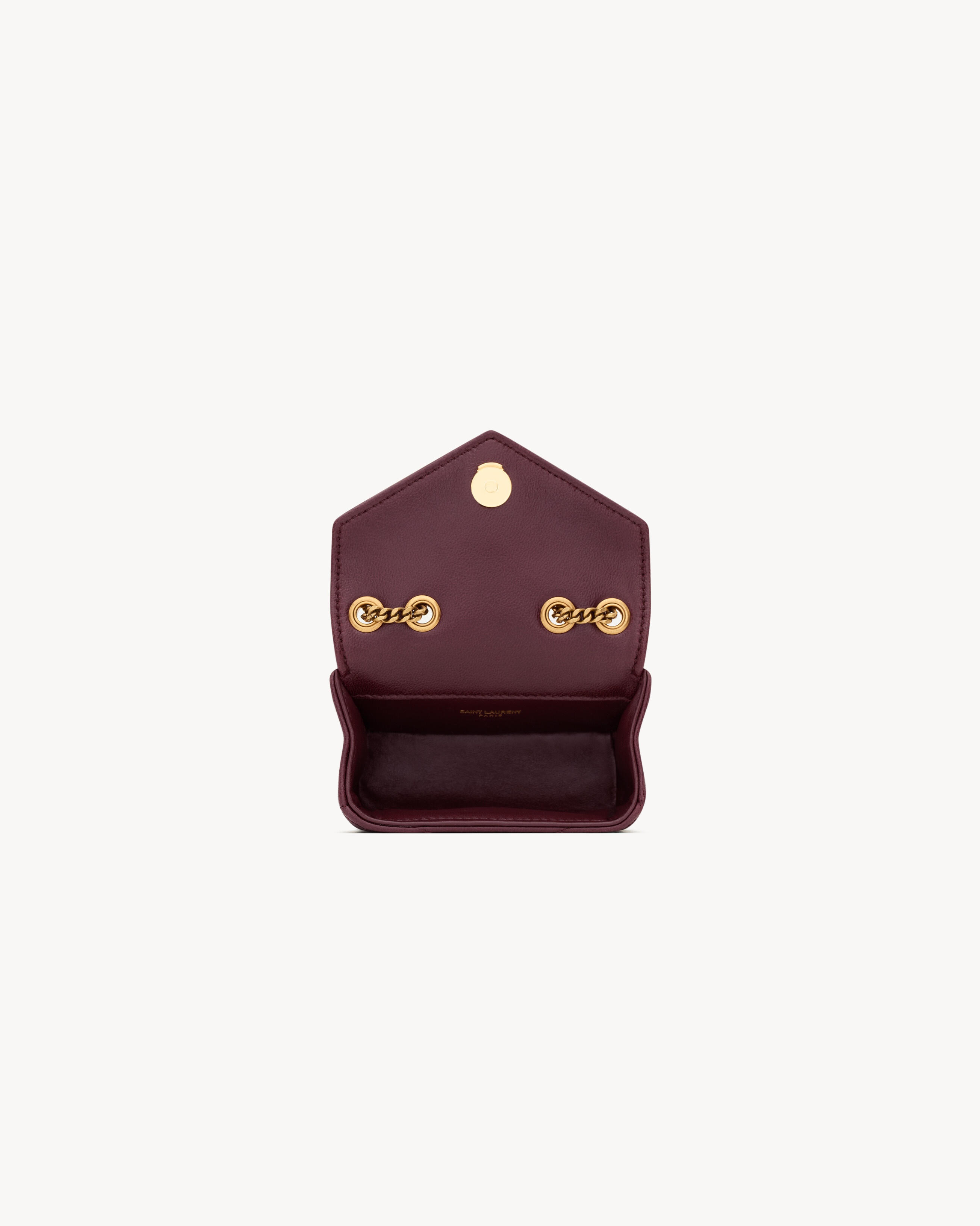 LOULOU MICRO BAG IN LAMBSKIN - 5