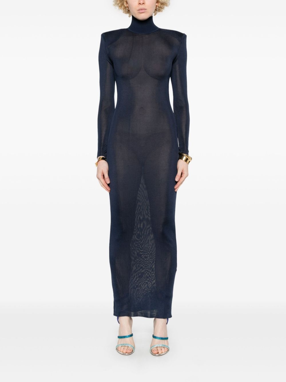 knitted maxi dress - 2