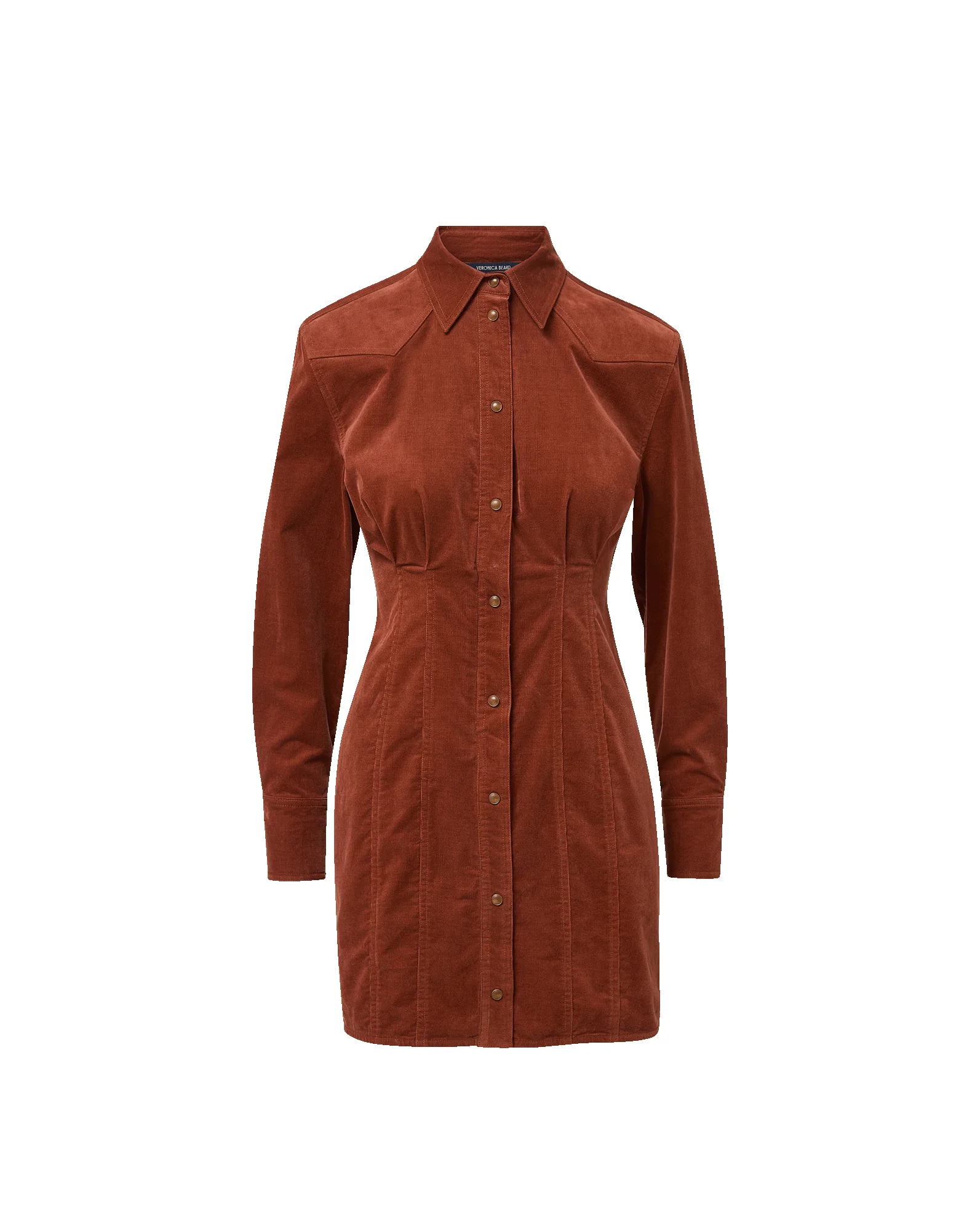 EVREN CORDUROY MINI DRESS - 1