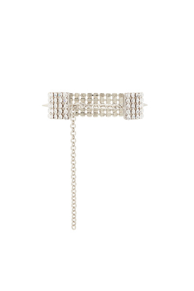 Alessandra Rich CRYSTAL CHOKER WITH SPIKES AND PENDANT outlook