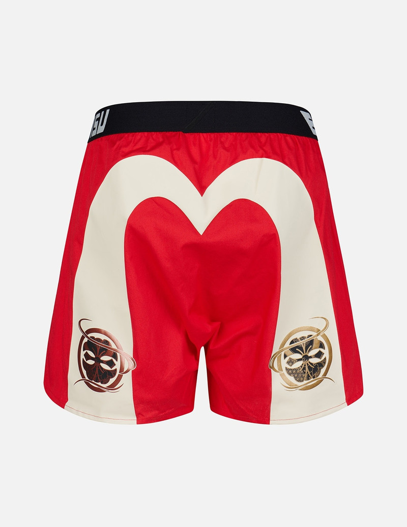 EVISU KAMON AND DAICOCK PRINT BOXER SHORTS outlook