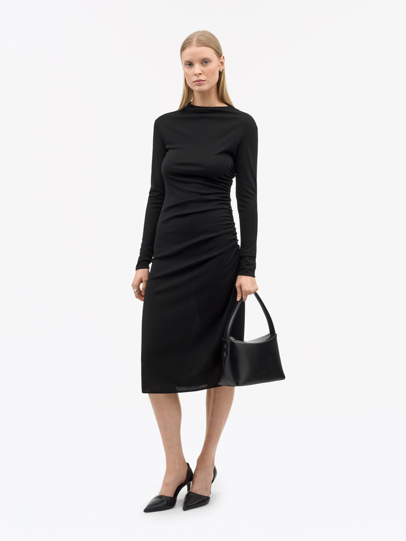 TIGER OF SWEDEN Aliz Sleeveless Draped Dress outlook