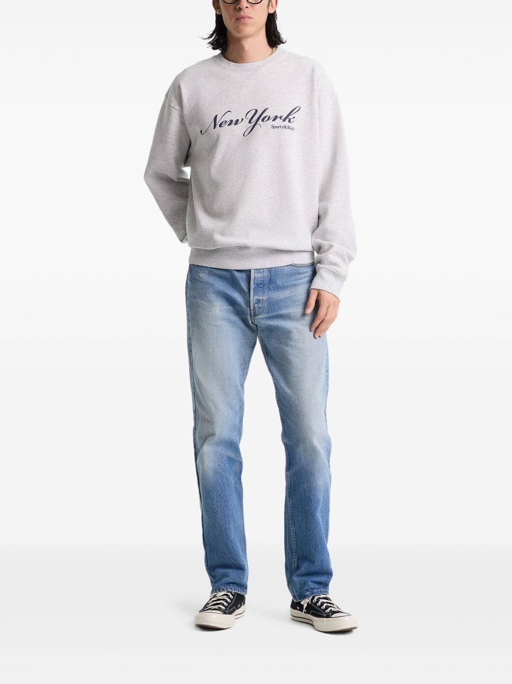 logo-print sweatshirt - 2