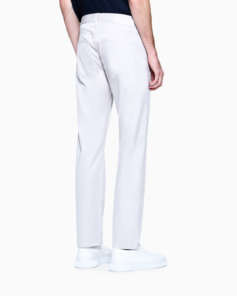 STRETCH-COTTON, REGULAR-FIT, FIVE-POCKET TROUSERS 3