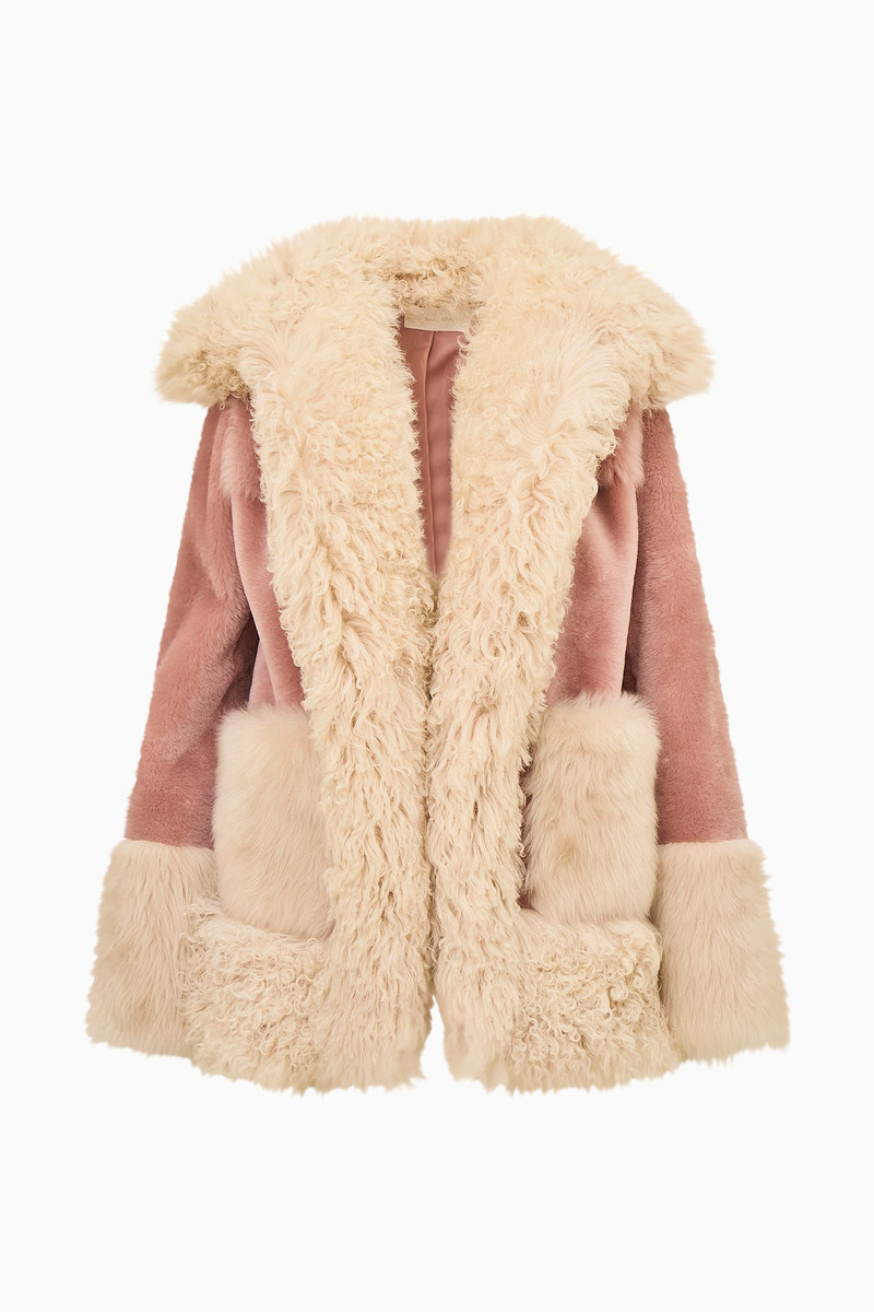 Tuskara Oversized Shearling Jacket 1