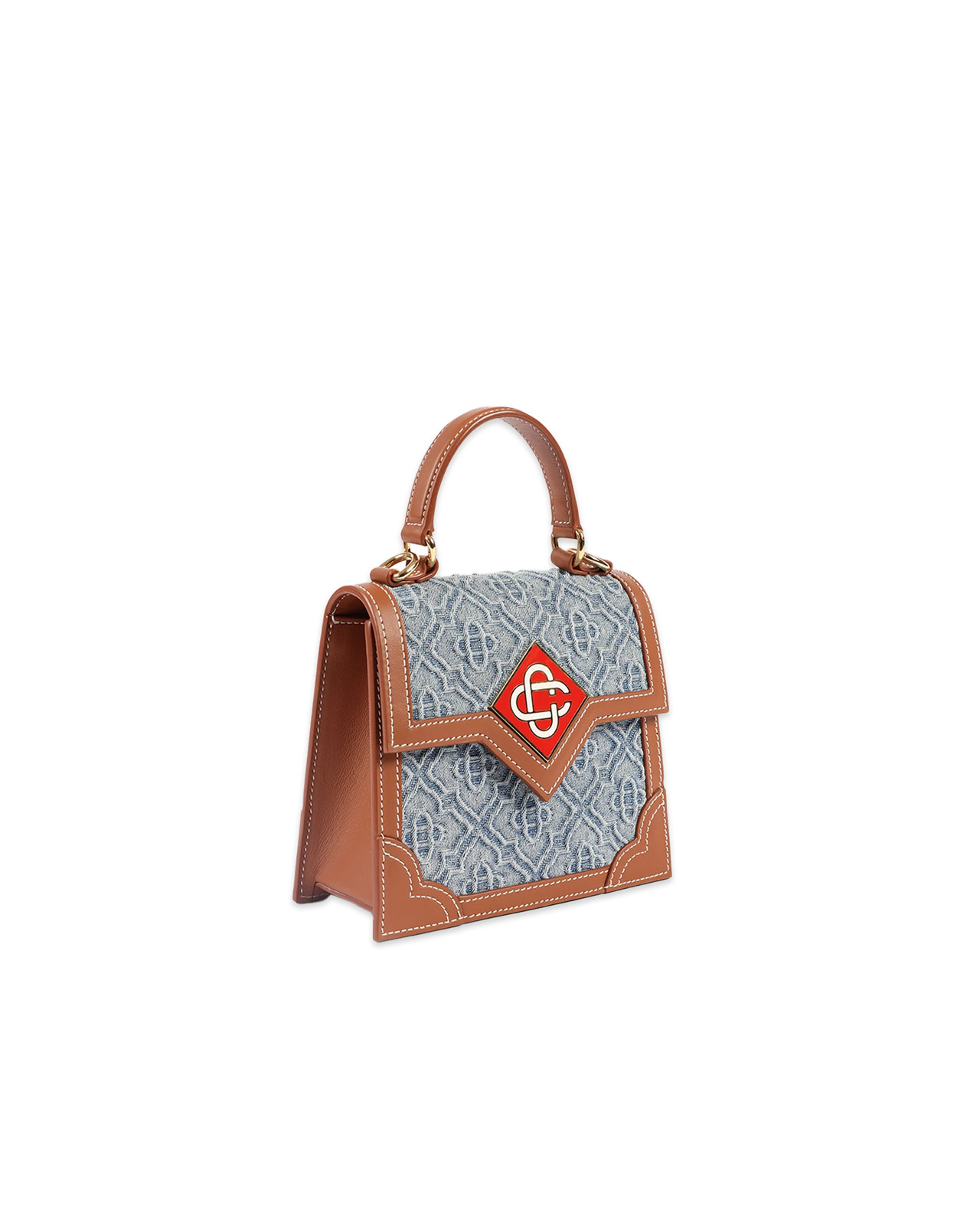 Monogram Denim Mini Jeanne Bag | Casablanca Paris - 2