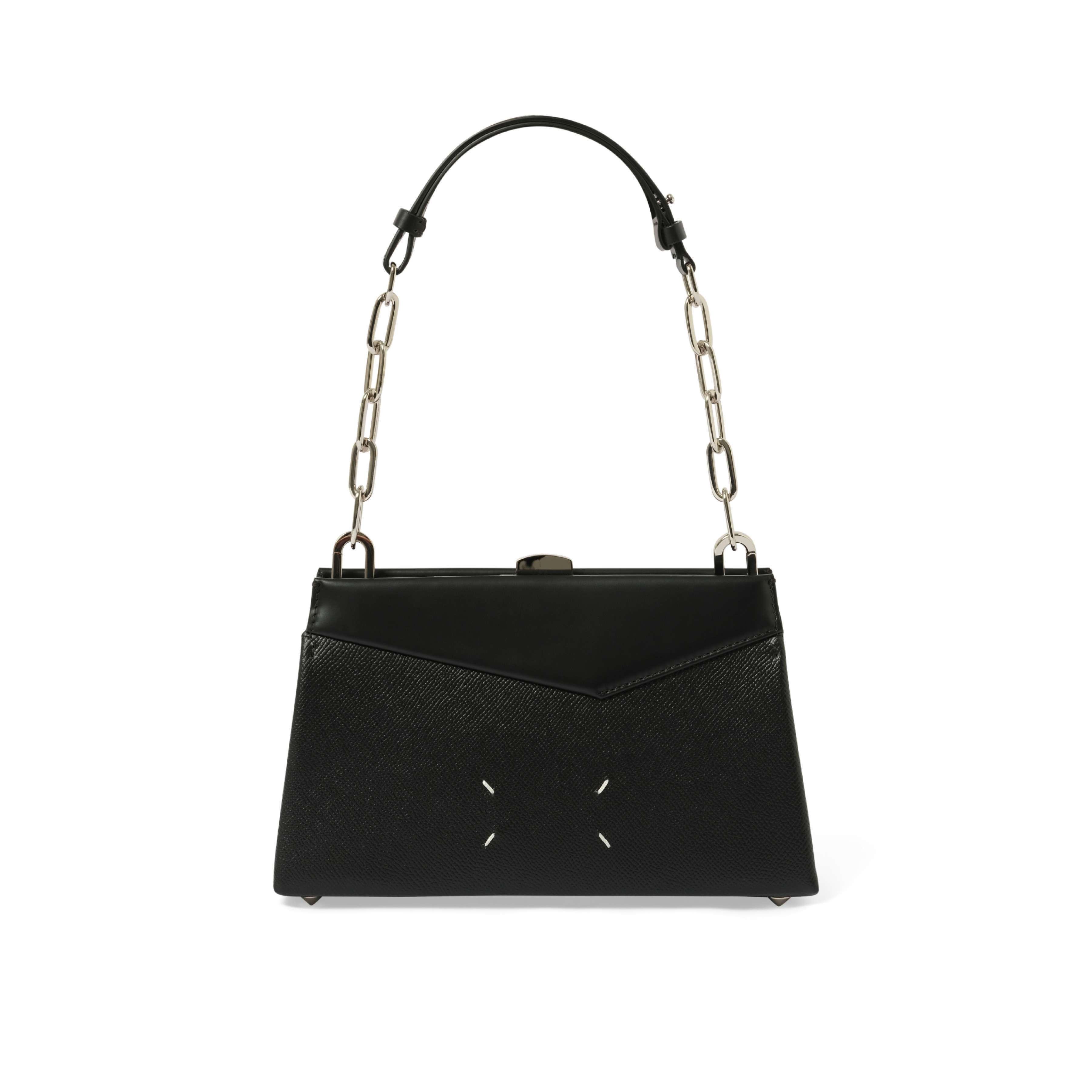Snatched Small Shoulder Clutch Bag in Black - 6