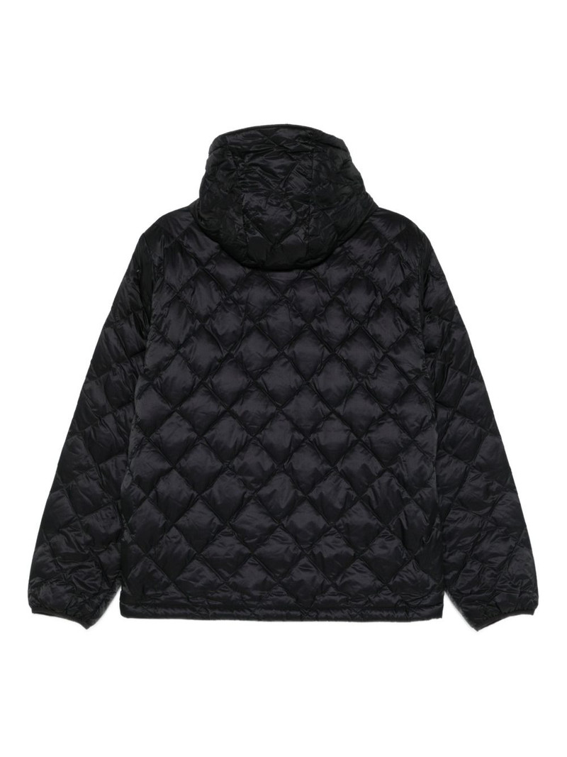 Aspesi hooded quilted jacket outlook