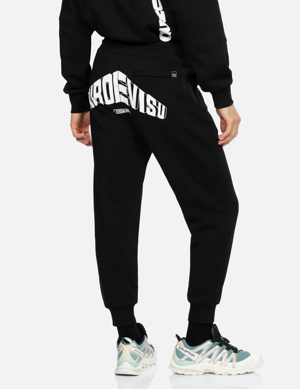 Logo Print Regular Fit Sweatpants - 7
