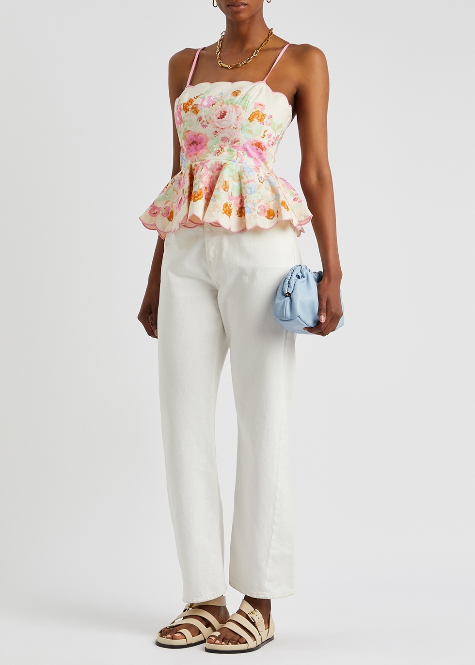 ranclic♡ 新品未使用2way ribbon peplum top RANCLIC 2way ribbon peplum top 【公式通販】