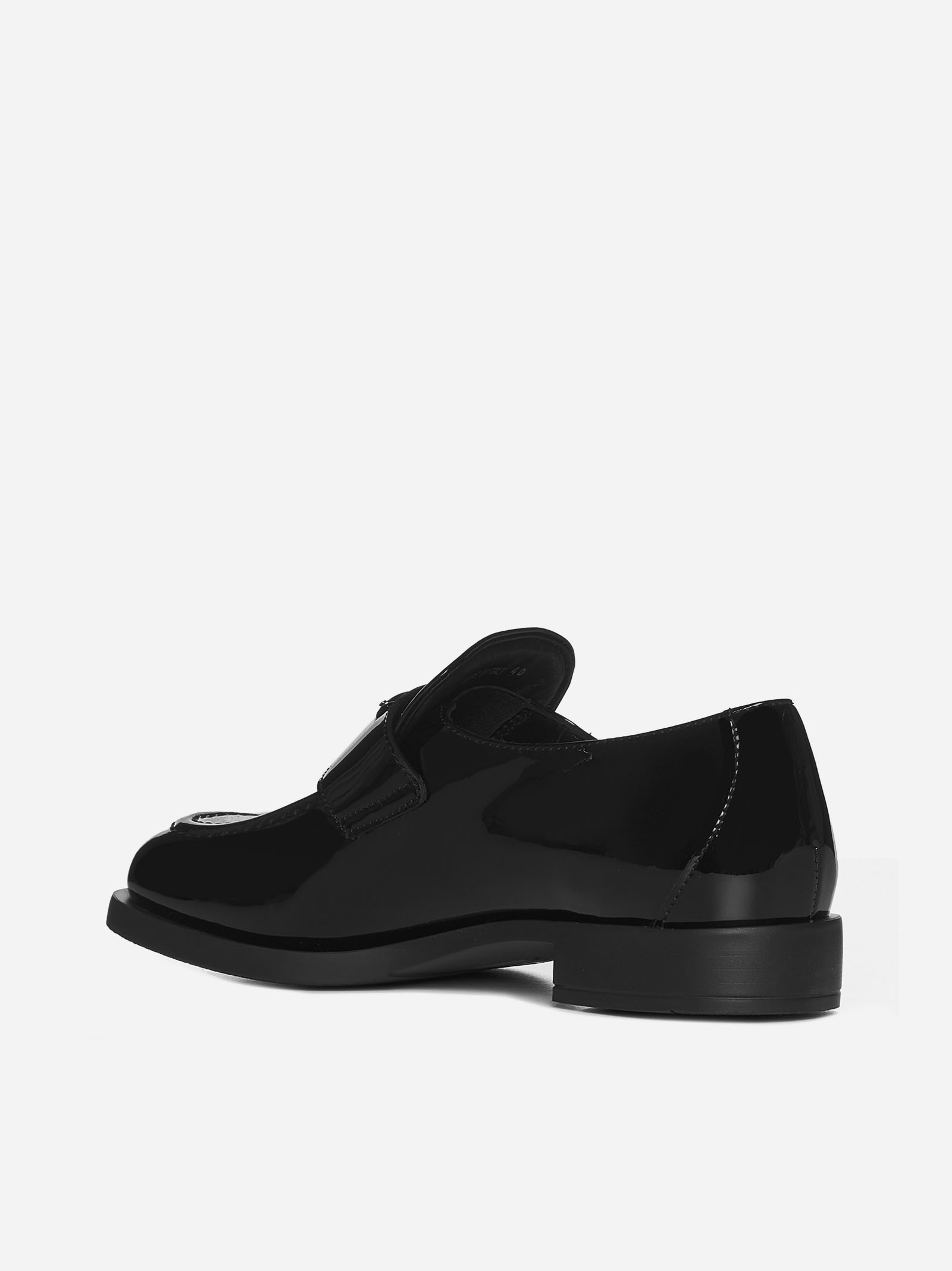 Patent leather loafers - 3